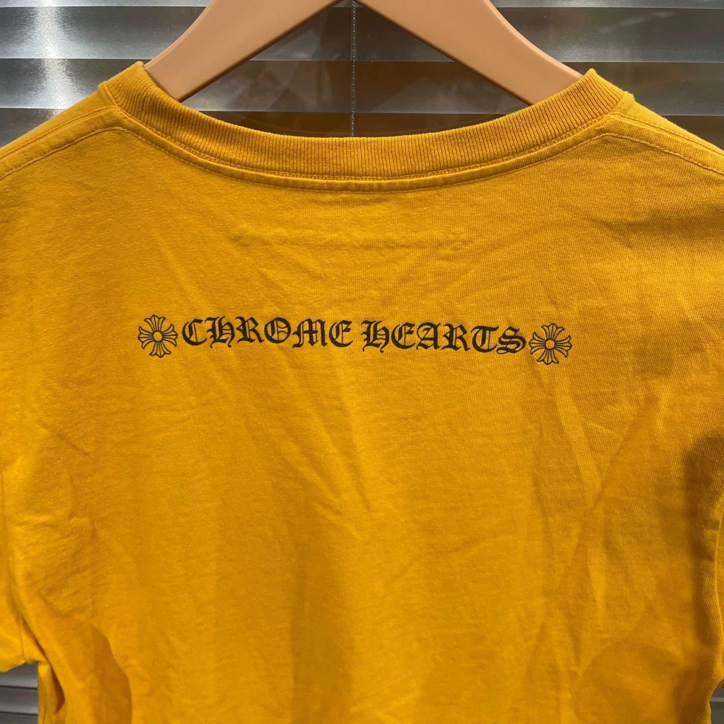 Chrome Hearts Chrome Hearts Mustard Devanagari Script Tee XS 99 New Size US XS / EU 42 / 0 - 5 Thumbnail