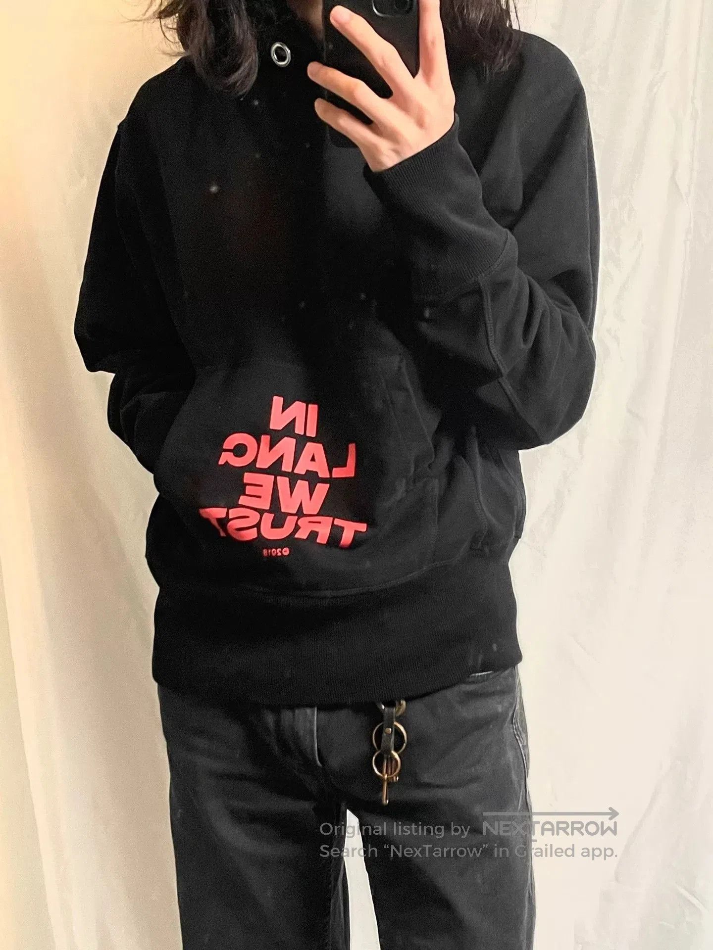 Helmut Lang helmut lang red and black hoodie. Size US M / EU 48-50 / 2 - 1 Thumbnail