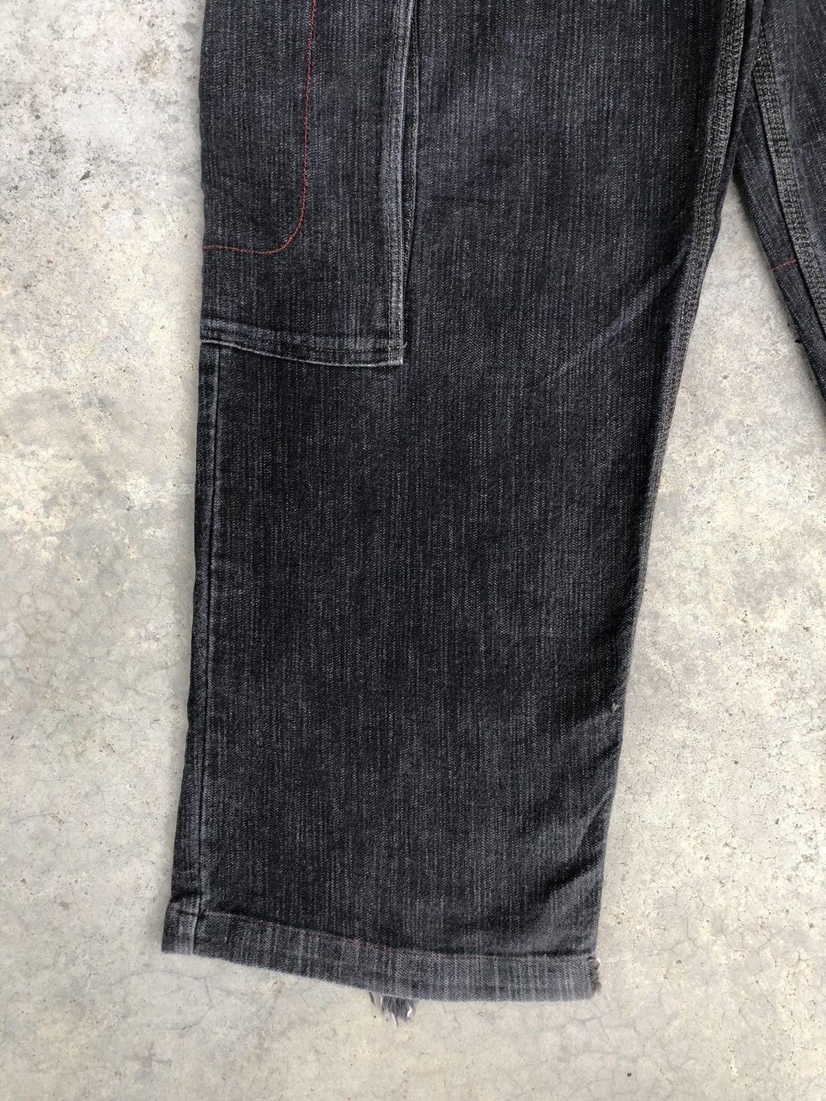 Vintage Japanese Soul Baggy Jeans Embroidered Jeans Hip Hop Cargo Size US 34 / EU 50 - 6 Thumbnail