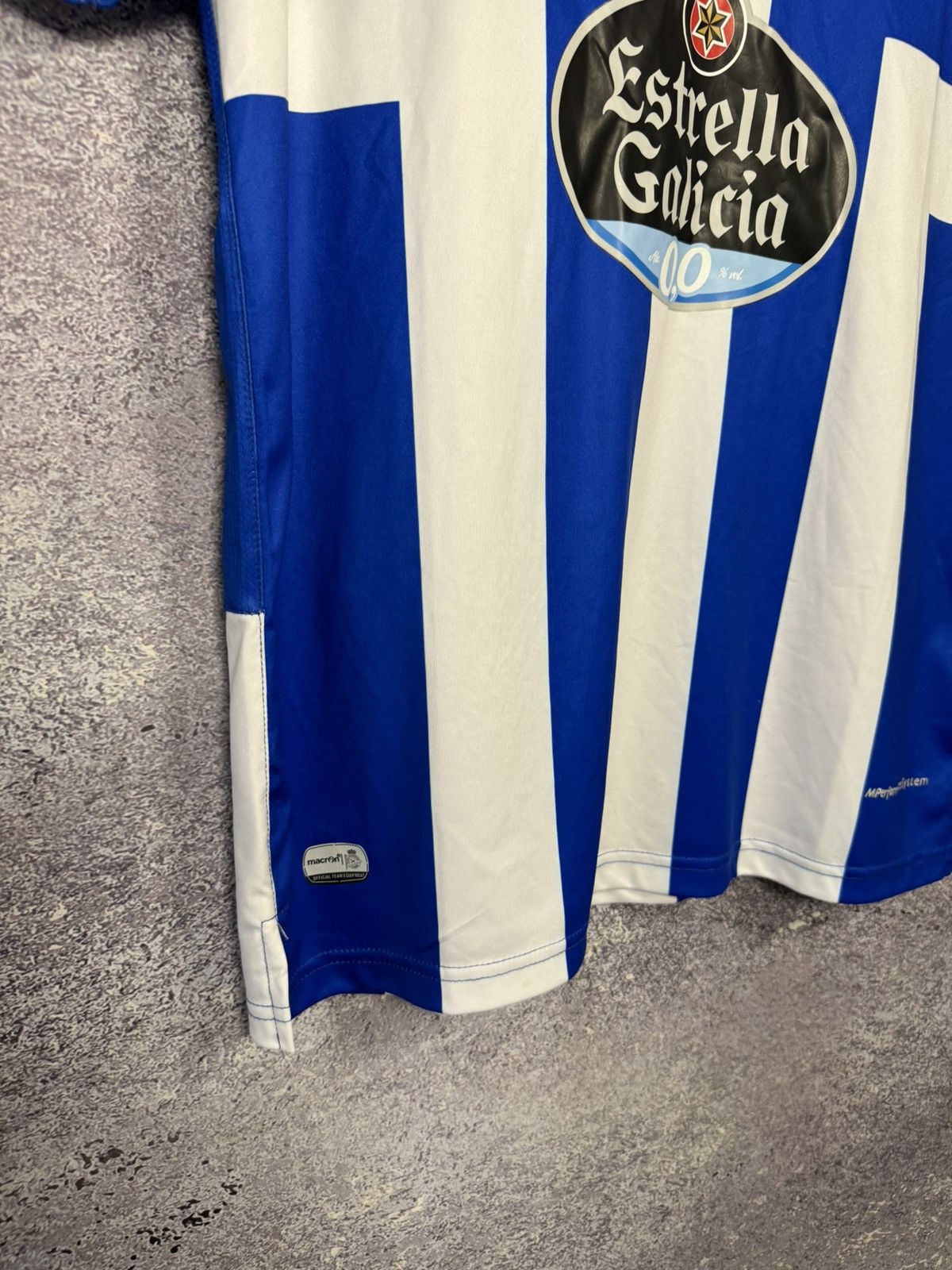Macron × Vintage Deportivo de La Coruna 2020/21 Macron Soccer Jersey Size US L / EU 52-54 / 3 - 6 Thumbnail