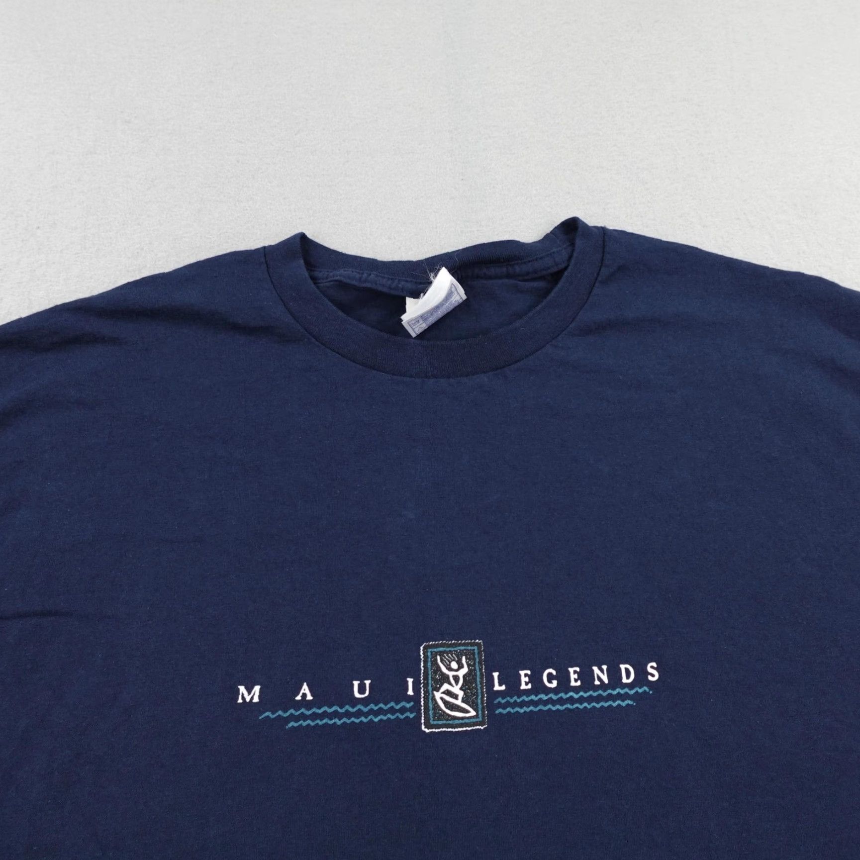 Vintage VINTAGE Maui Legends Shirt Mens 2XL Blue Hawaiian Surf Surfer Hawaii Aloha Y2K Size US XXL / EU 58 / 5 - 2 Thumbnail