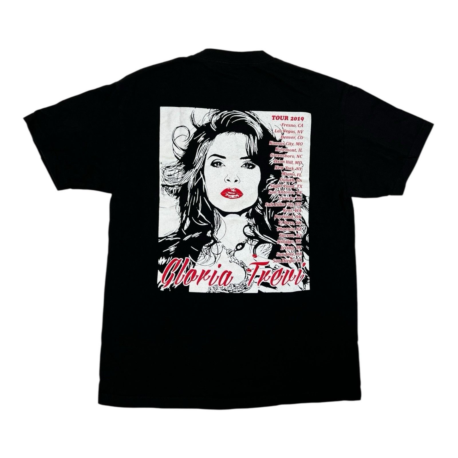 Other Gloria Trevi T-Shirt Size Large 2019 Tour Merch Retro Double Size US L / EU 52-54 / 3 - 3 Thumbnail