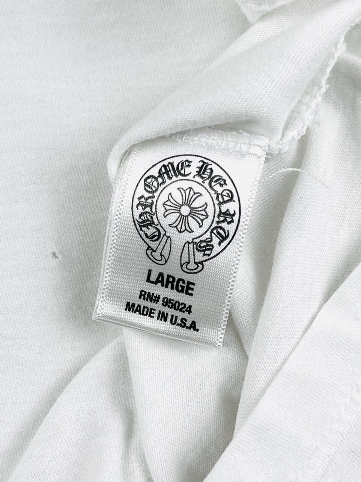 Chrome Hearts Chrome Hearts Vintage Silver Button Horseshoe Polo Tshirt Size US L / EU 52-54 / 3 - 7 Thumbnail