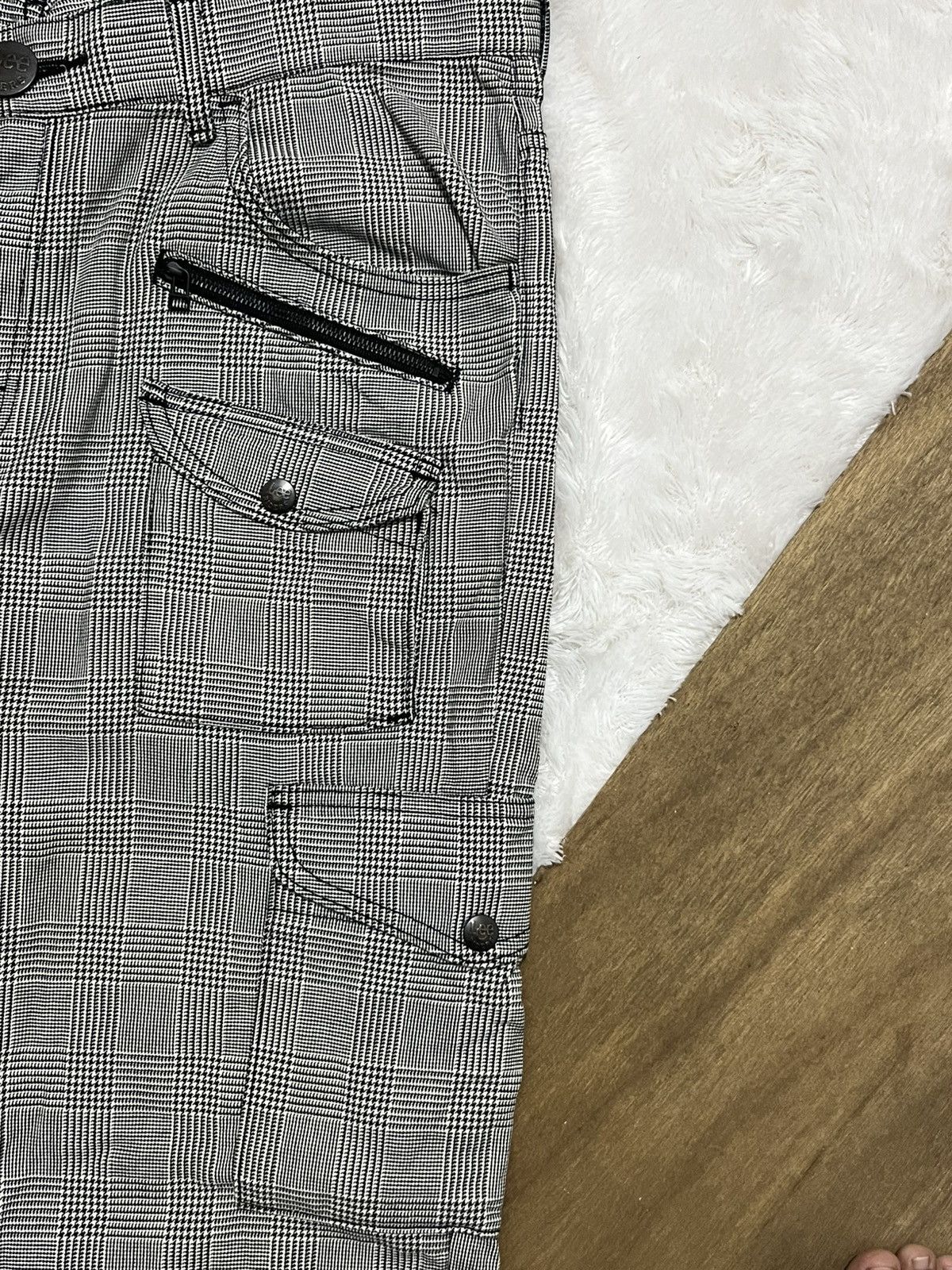 Other Lee Riders Plaid Buckle Cargo Pants Multi Pocket Size US 36 / EU 52 - 3 Thumbnail