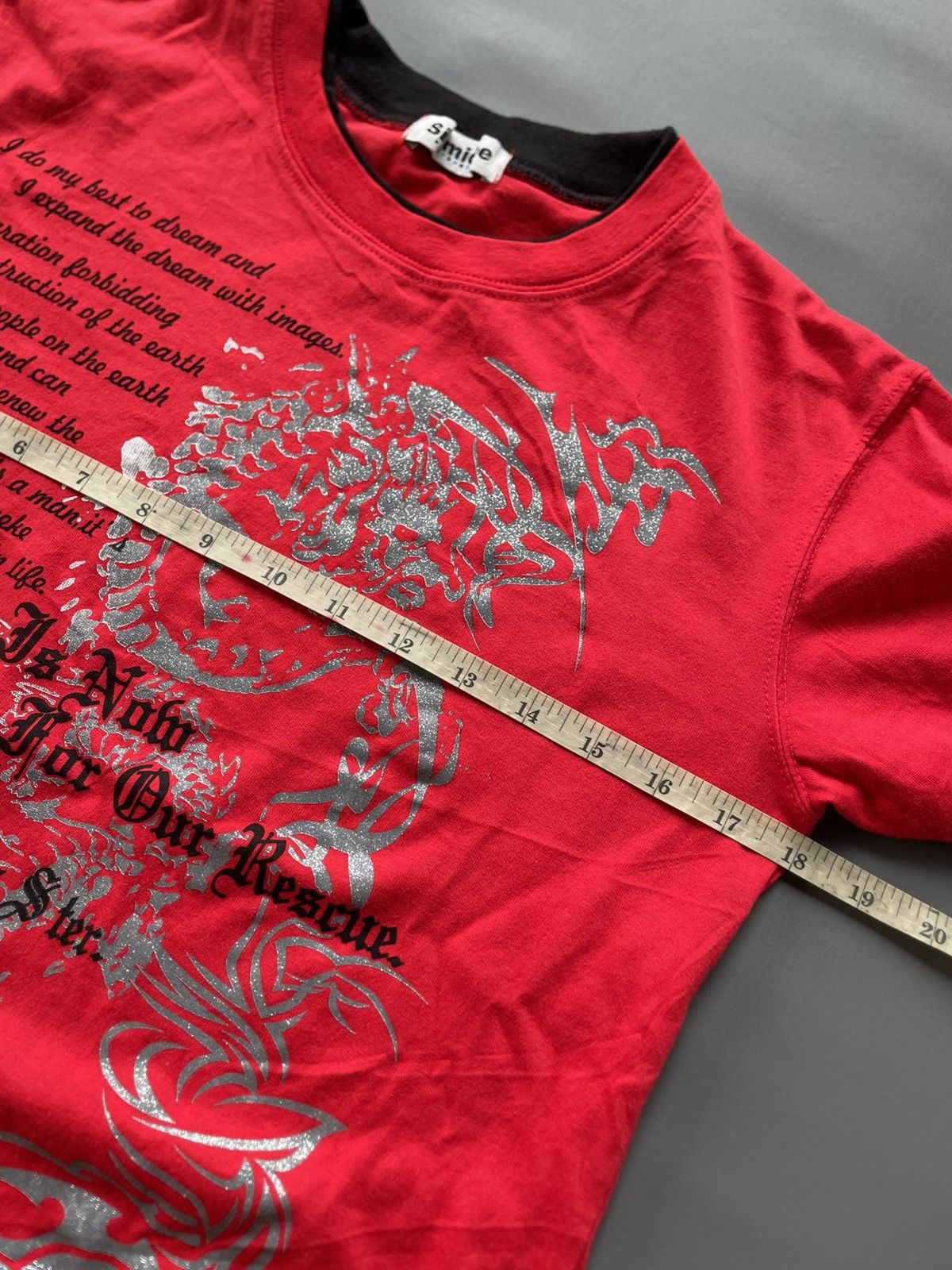 20471120 Japanese Poem Sirmione Grunge Goth Punk Lgb Ifsix Style Size US S / EU 44-46 / 1 - 9 Thumbnail