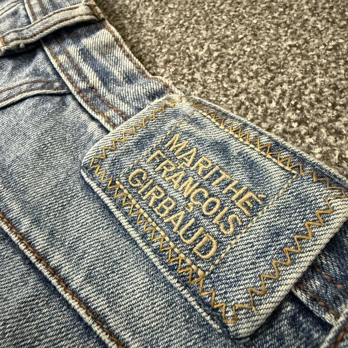 Marithe + Francois Girbaud Vintage Baggy MF+G Faded Denim Jnco Y2k Wide Leg Style Size US 36 / EU 52 - 9 Thumbnail