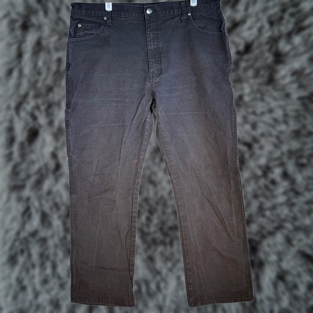 Dickies Dickies Pants Mens 36x32 Black Stretch Workwear Jeans Straight Leg EU1939RBK Size US 36 / EU 52 - 1 Thumbnail