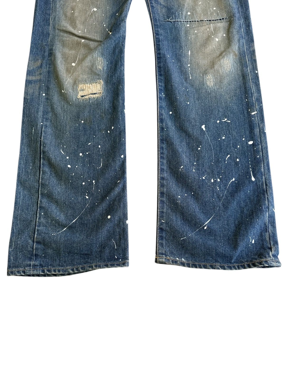 Japanese Brand Takeo Kikuchi Distress Honeycomb .. Size US 34 / EU 50 - 4 Thumbnail