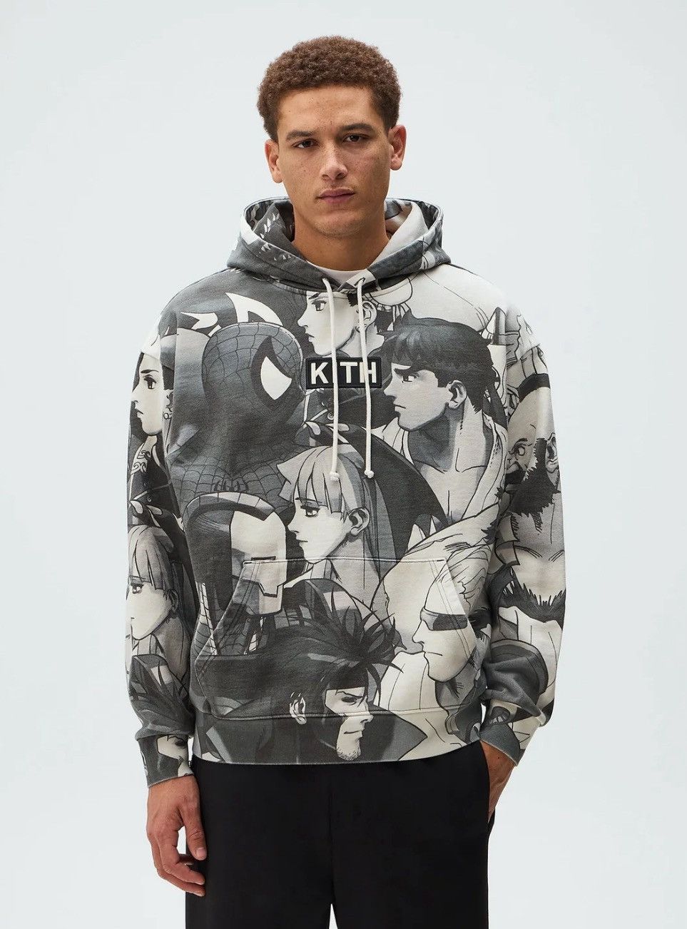 Kith × Marvel Comics Marvel vs. Capcom Kith Fighter All-Over Printed Vintage Hood Size US L / EU 52-54 / 3 - 2 Thumbnail