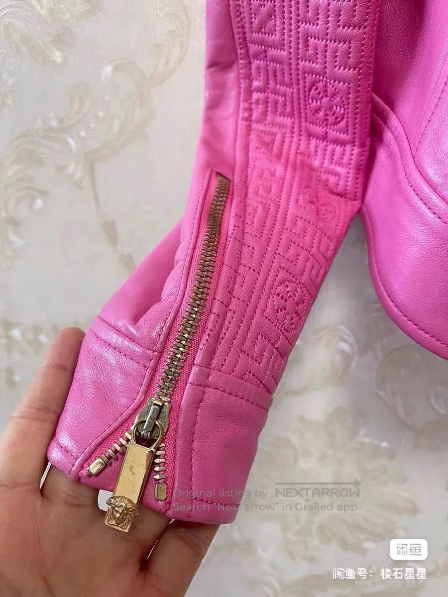 Versace Versace Runway Leather Jacket. Size M / US 6-8 / IT 42-44 - 6 Thumbnail