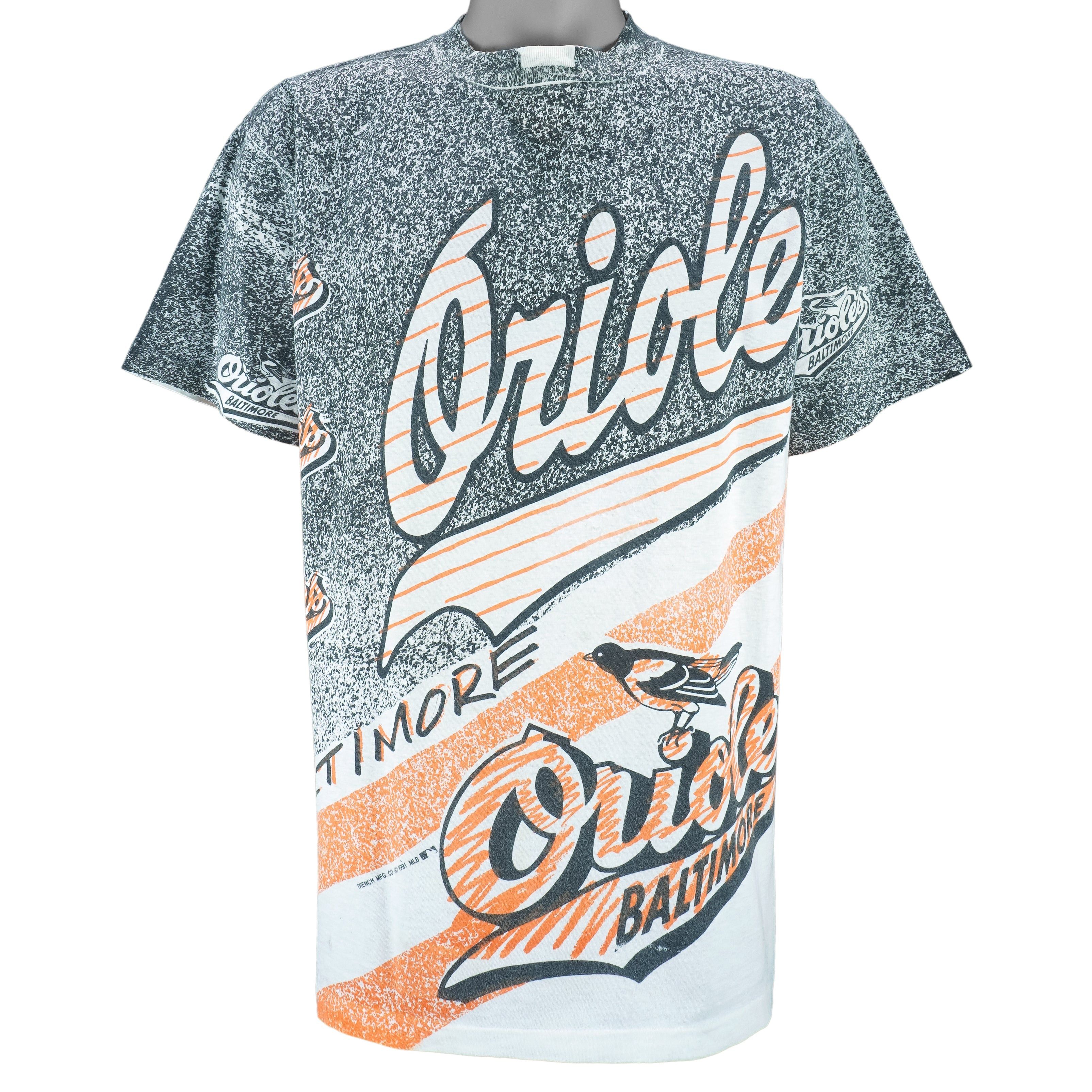 MLB (Ritz) - Baltimore Orioles All Over Print T-Shirt 1991 Size US L / EU 52-54 / 3 - 1 Thumbnail