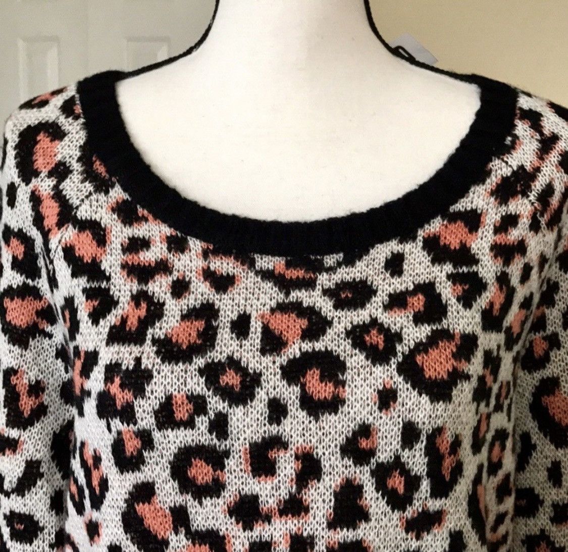 Kirra KIRRA PACSUN LEOPARD ANIMAL PRINT KNIT PULLOVER SWEATER Size S / US 4 / IT 40 - 3 Thumbnail