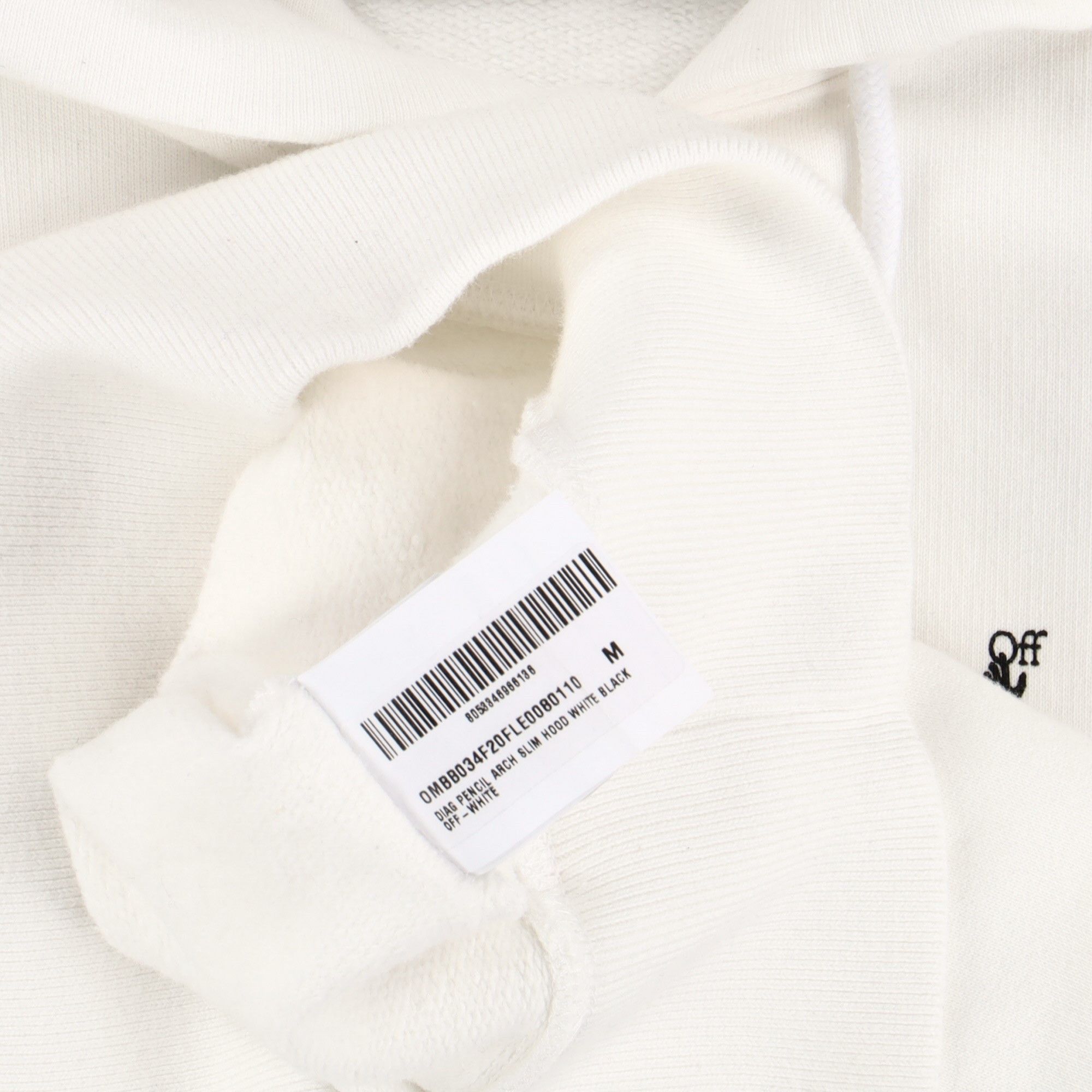 Off-White White Pencil Arch Arrows Logo Hoodie Size US M / EU 48-50 / 2 - 8 Thumbnail