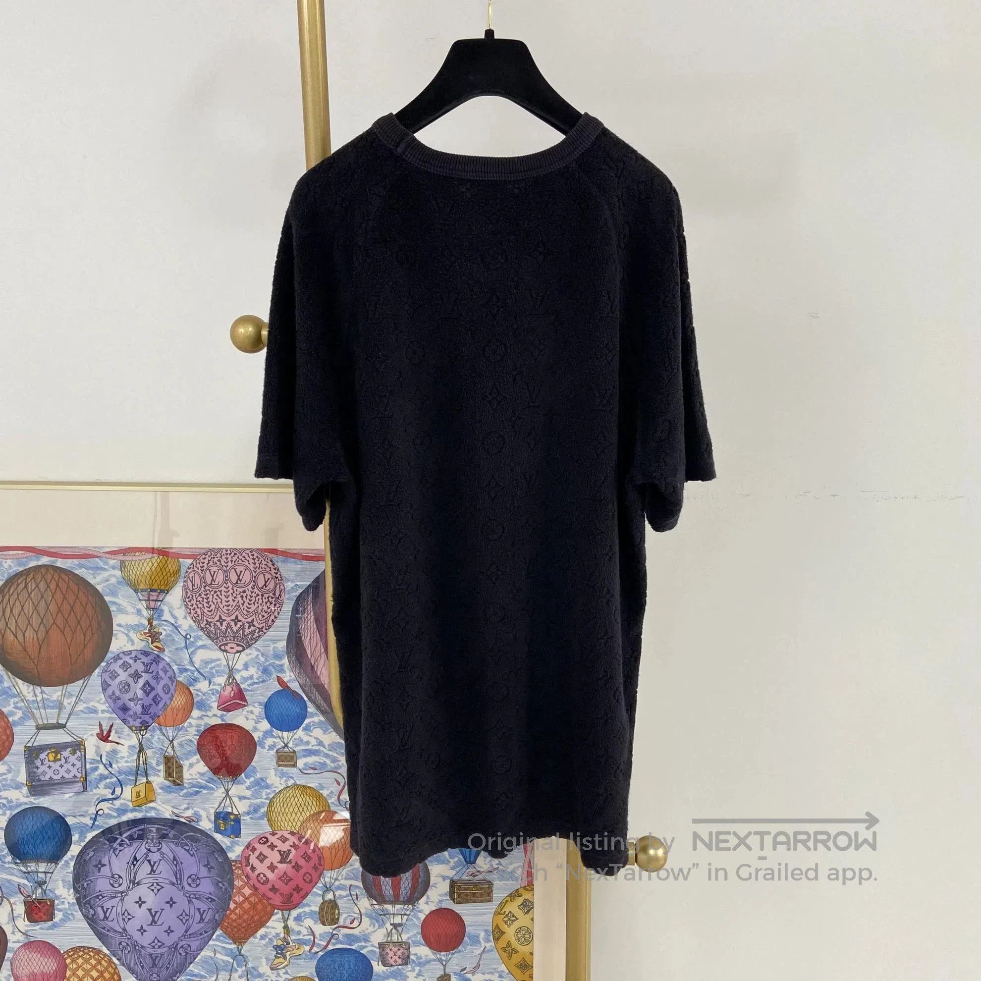 Louis Vuitton Black Textured Short. Size US XL / EU 56 / 4 - 2 Thumbnail