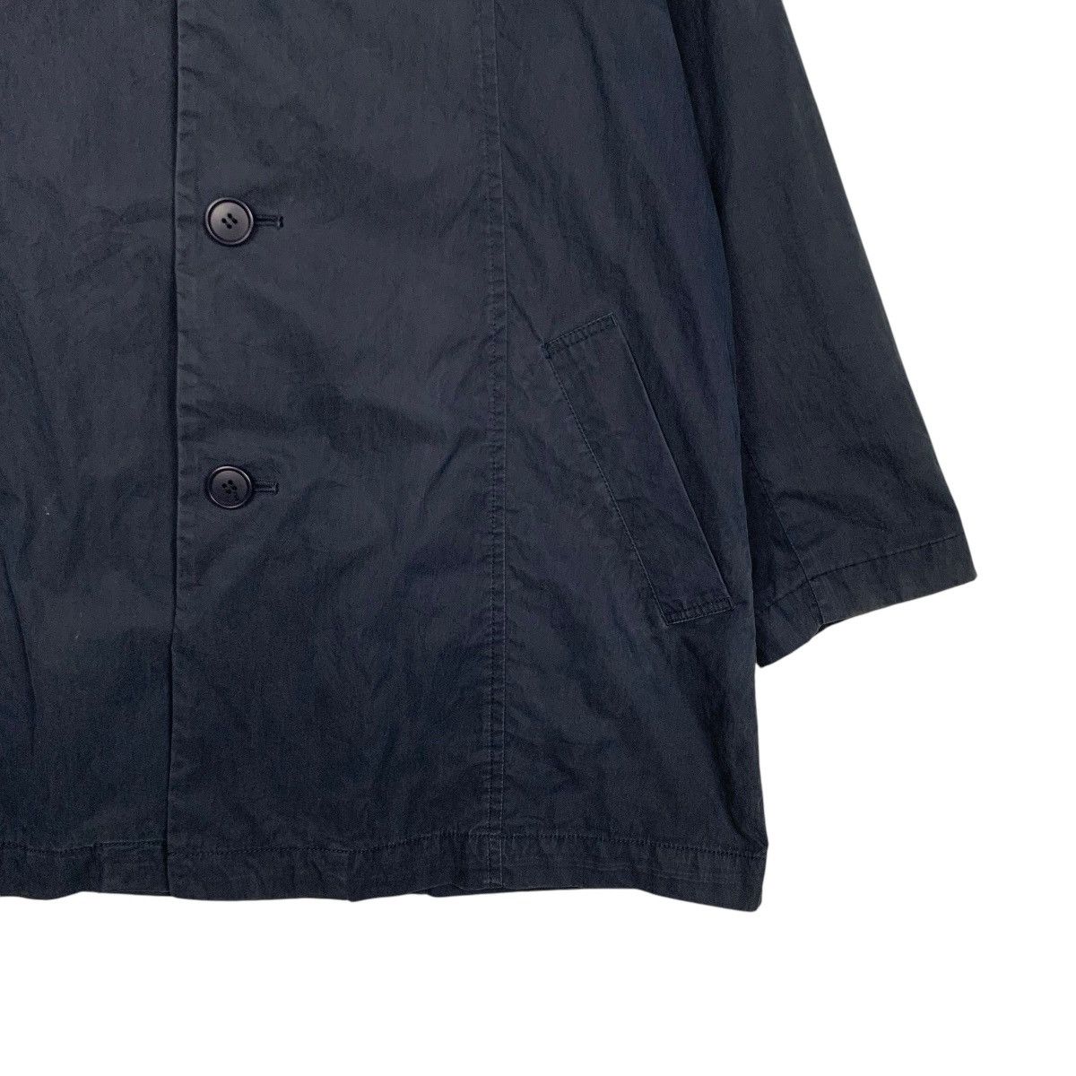 Issey Miyake ☀️Plantation Issey Miyake black button jacket Size US M / EU 48-50 / 2 - 7 Thumbnail