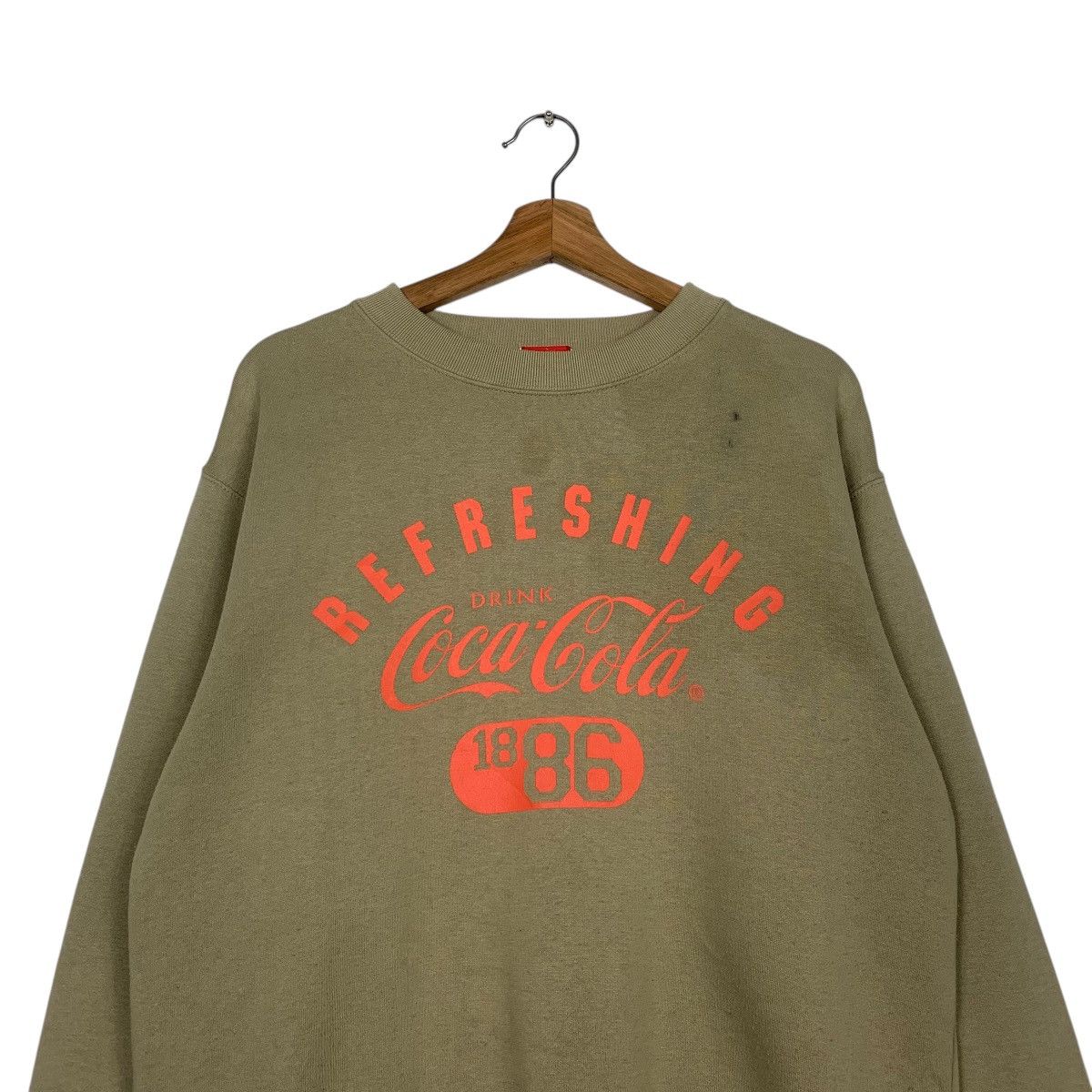 Coca Cola Vintage Coca Cola Drinks Crewneck Sweatshirt Size US M / EU 48-50 / 2 - 2 Thumbnail