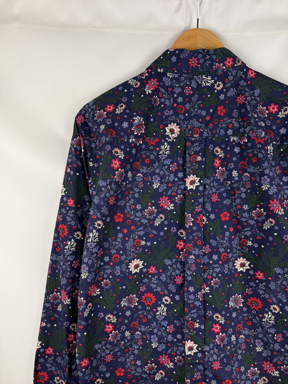 Pretty Green Pretty Green Floral Pattern Long Sleeve Button Up Shirt Size US S / EU 44-46 / 1 - 19 Thumbnail