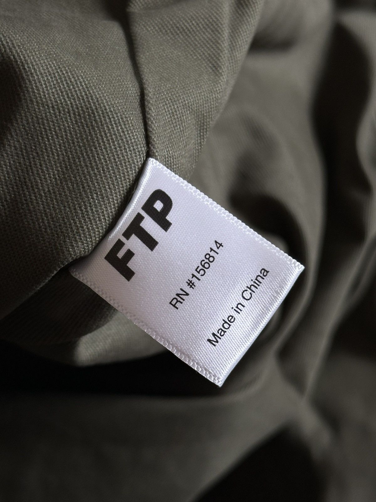 Fuck The Population FTP Zip Up Parka Coat Green Size US L / EU 52-54 / 3 - 5 Thumbnail