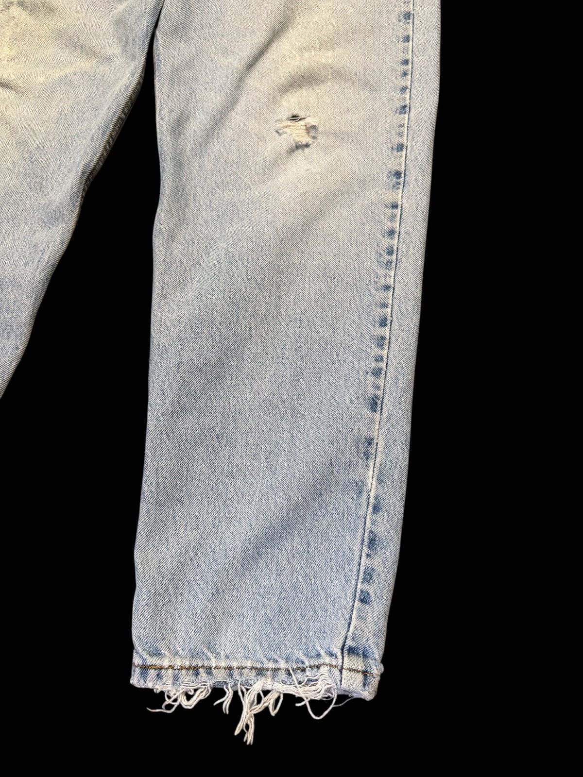 Levi's Thrashed Levi’s orange tab distressed denim size 34 Size US 34 / EU 50 - 3 Thumbnail