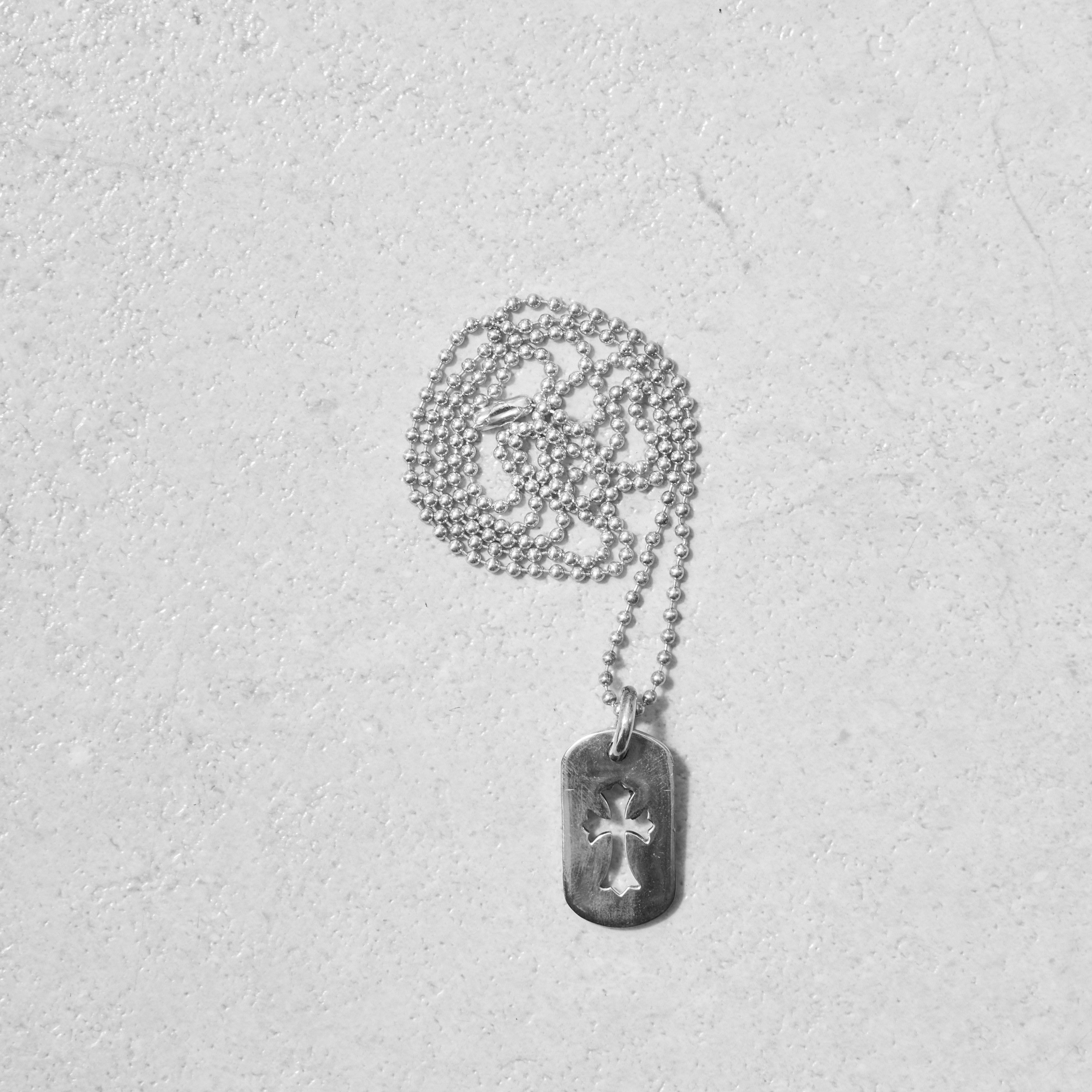 Chrome Hearts CHROME HEARTS Dog SML Coss Silver Necklace Size ONE SIZE - 7 Thumbnail