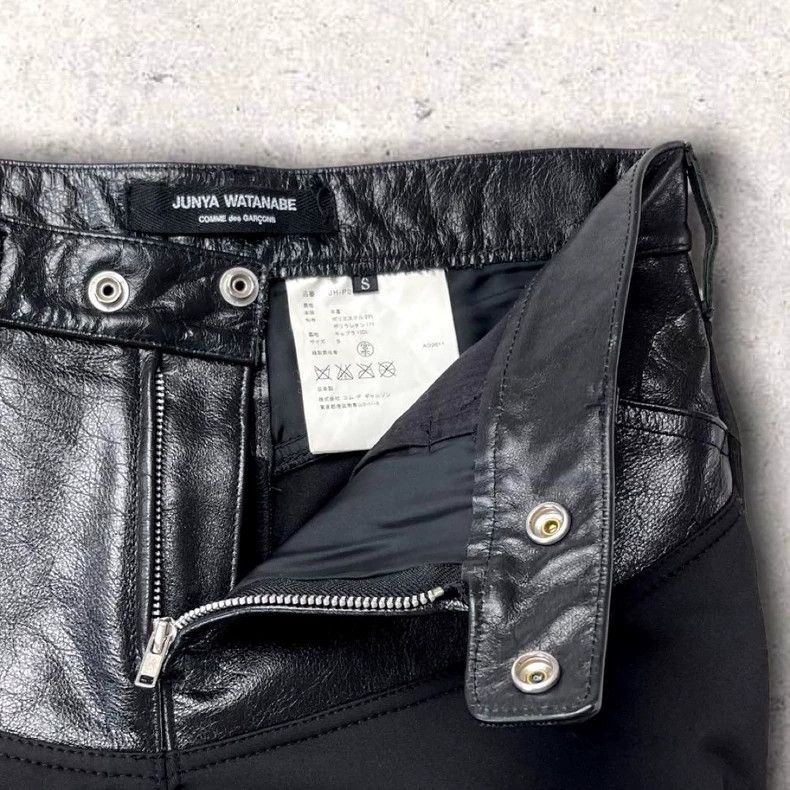 Junya Watanabe Junya Watanabe SizeS Genuine leather stitching trousers Size US 29 - 6 Thumbnail