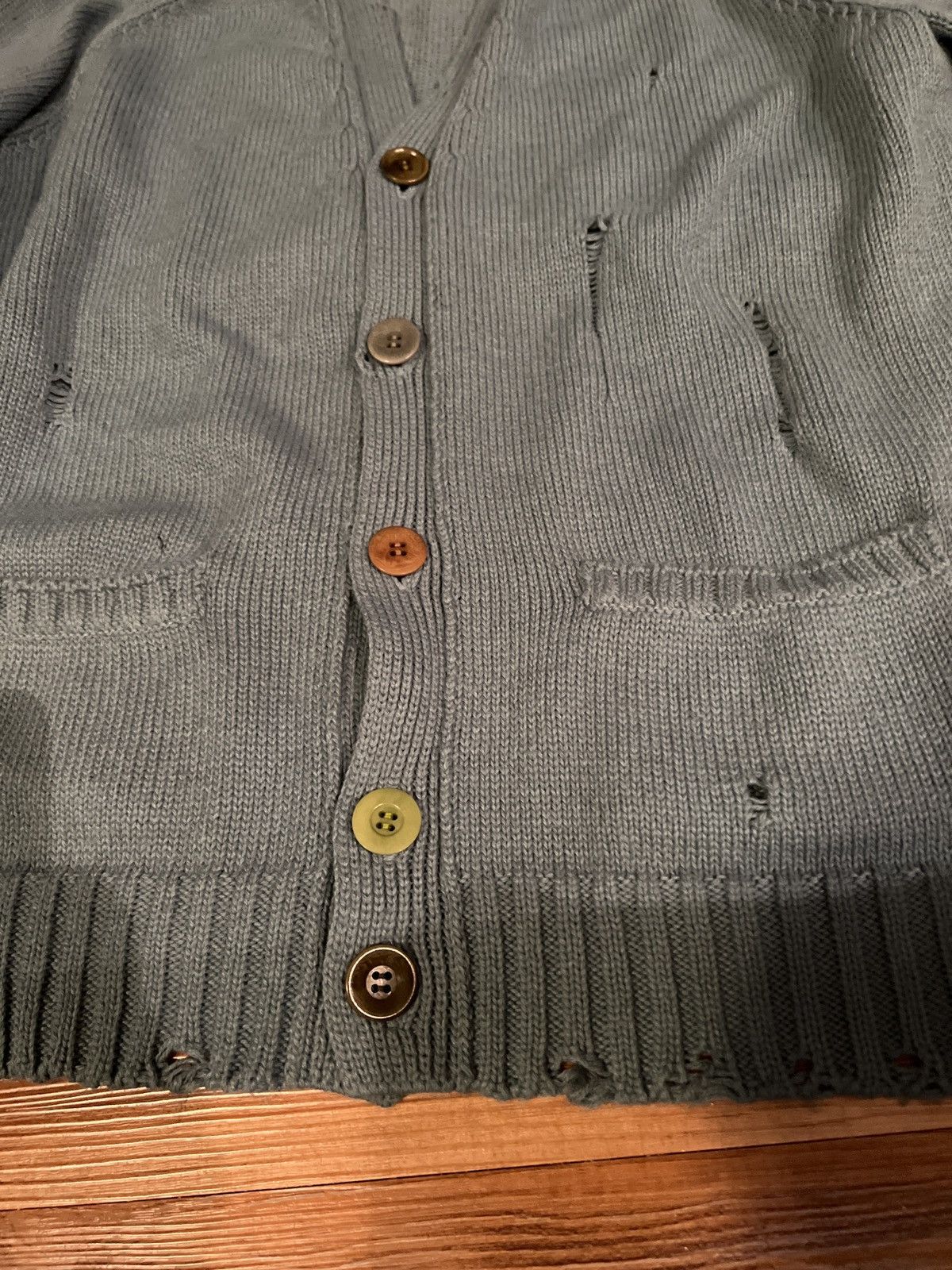 Undercover Distressed Undercover Cardigan. Japan size 5 Size US XXL / EU 58 / 5 - 2 Thumbnail