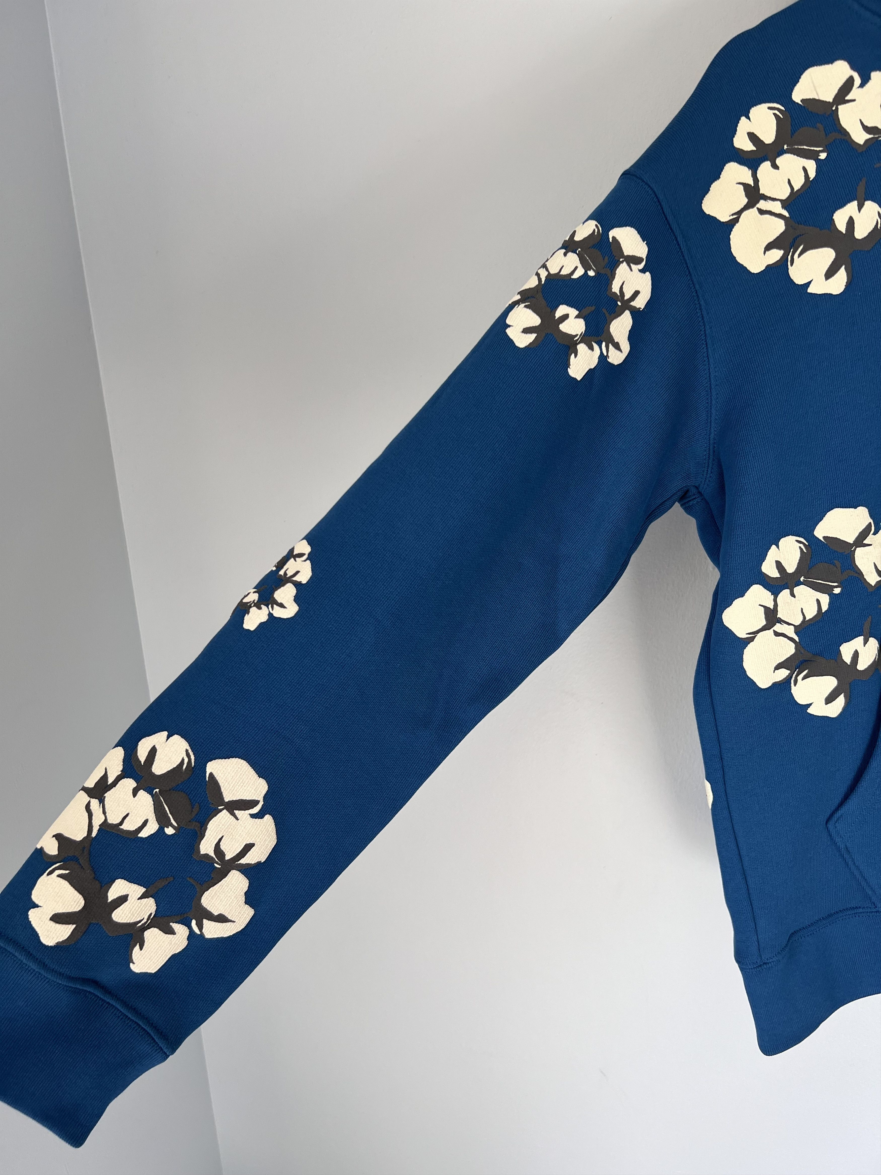 Cactus Plant Flea Market × DENIM TEARS CPFM Denim Tears Cotton Wreath Sweatsuit in Navy Blue Size US L / EU 52-54 / 3 - 5 Thumbnail
