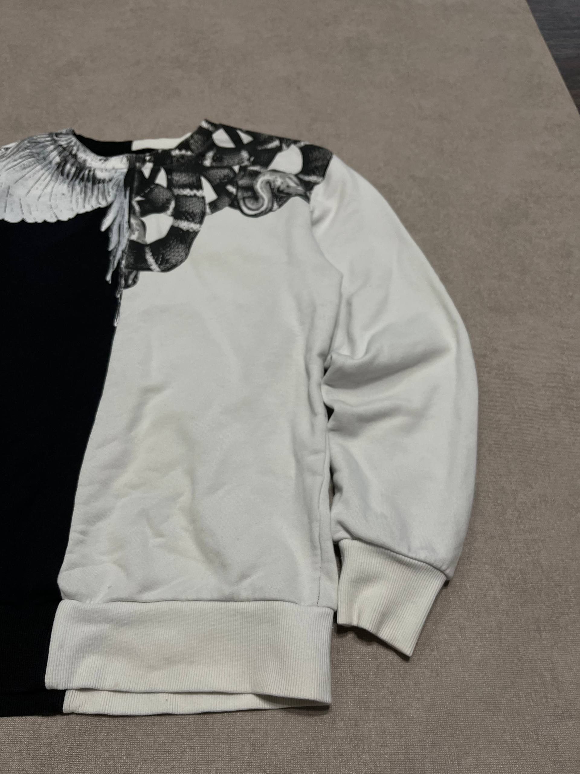 Marcelo Burlon Marcelo Burlon Rare Men`s Sweatshrit Wings Snake Sz XS Size US XS / EU 42 / 0 - 4 Thumbnail