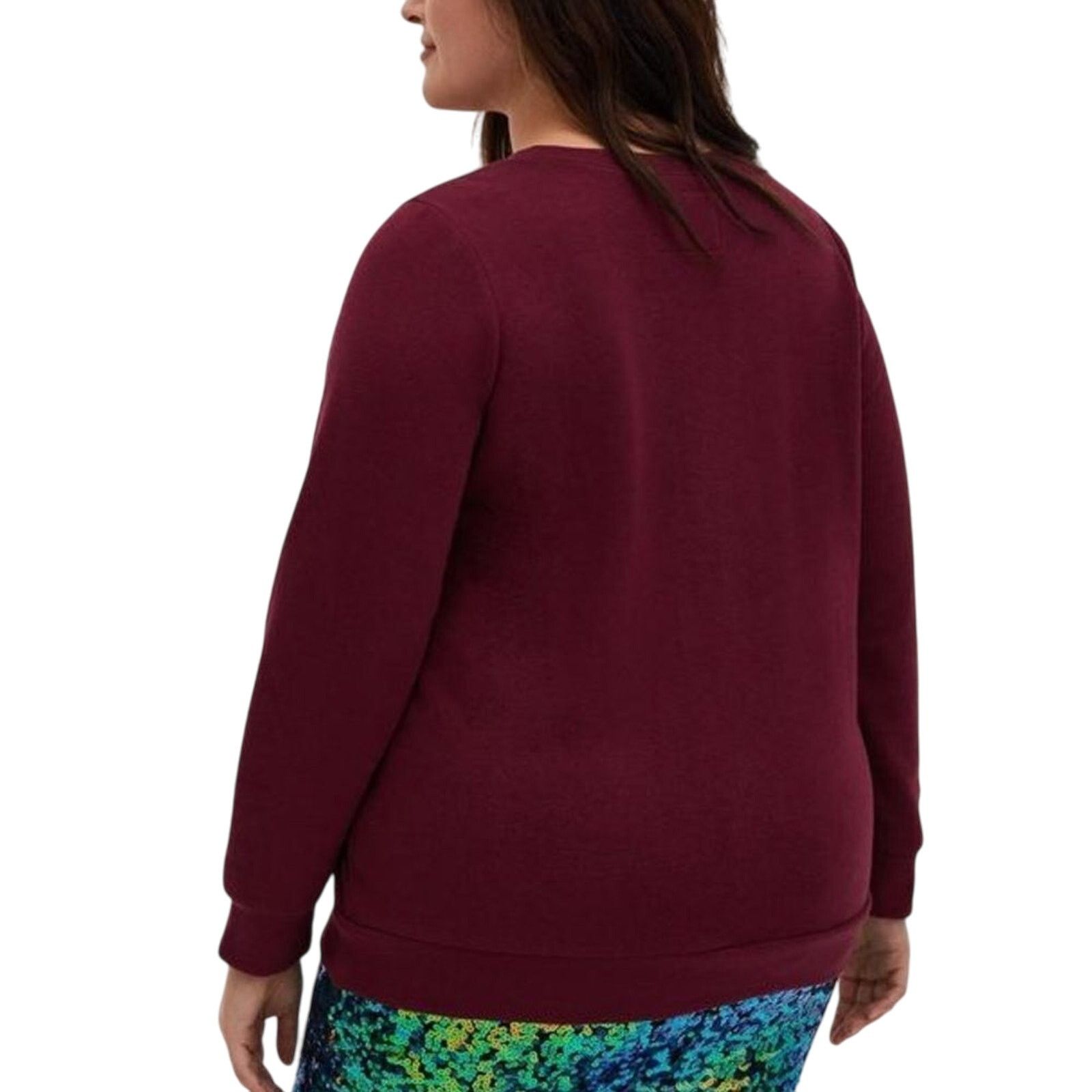Nirvana NIRVANA Unplugged Red Mineral Wash Fleece Sweatshirt Size 5X Size 4XL / US 24-26 - 7 Thumbnail