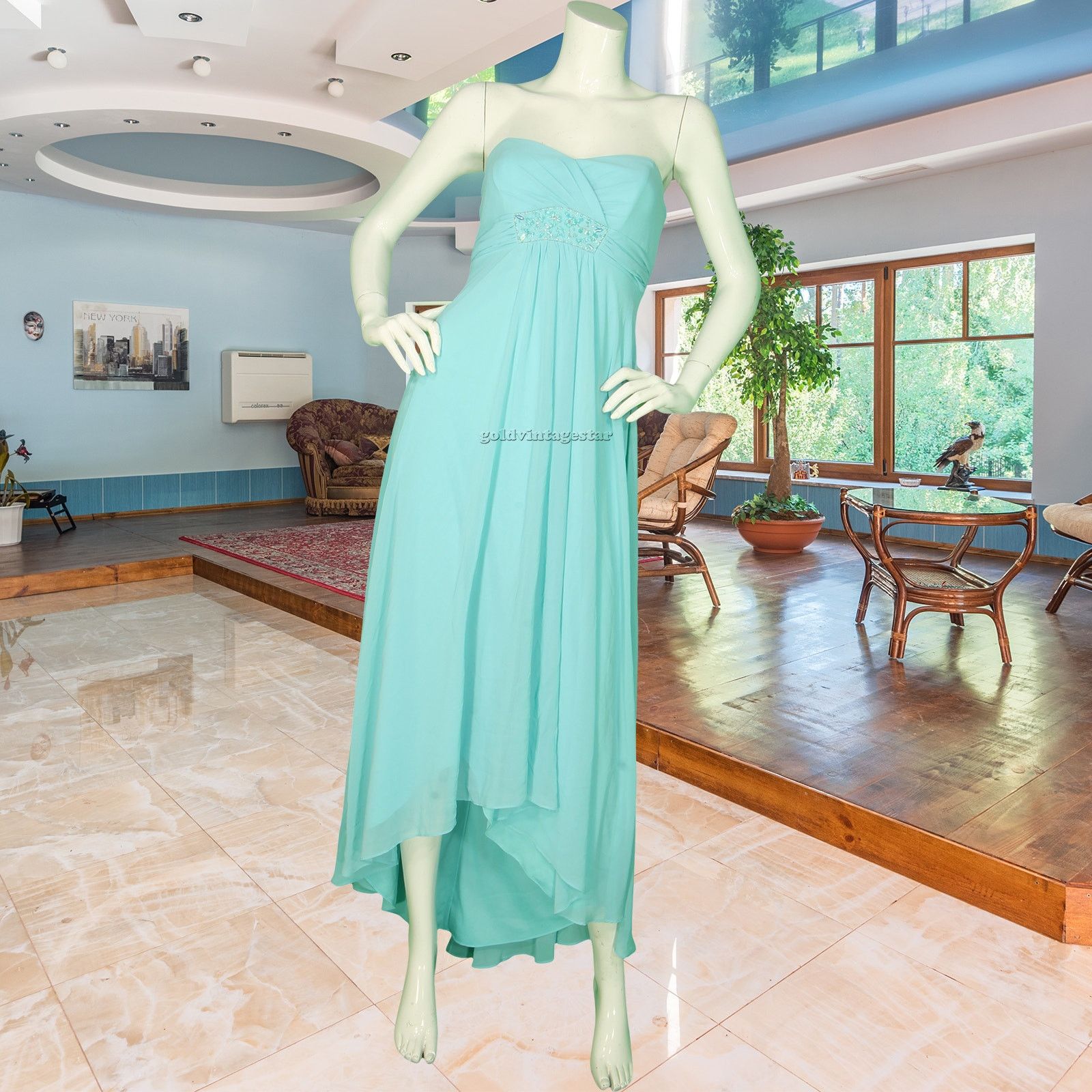 David’s Bridal Bridesmaid Strapless Wedding Dress NWT