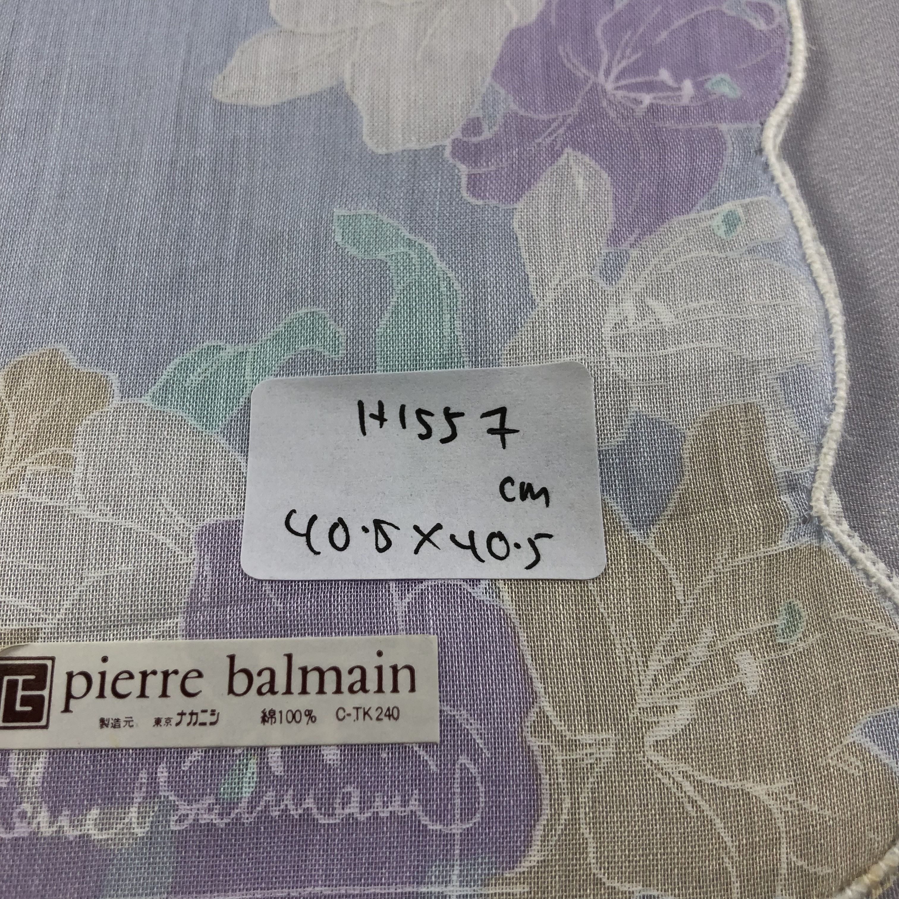 Pierre Balmain Pierre Balmain Handkerchief Neckerchief Bandana H1557 Size ONE SIZE - 5 Thumbnail