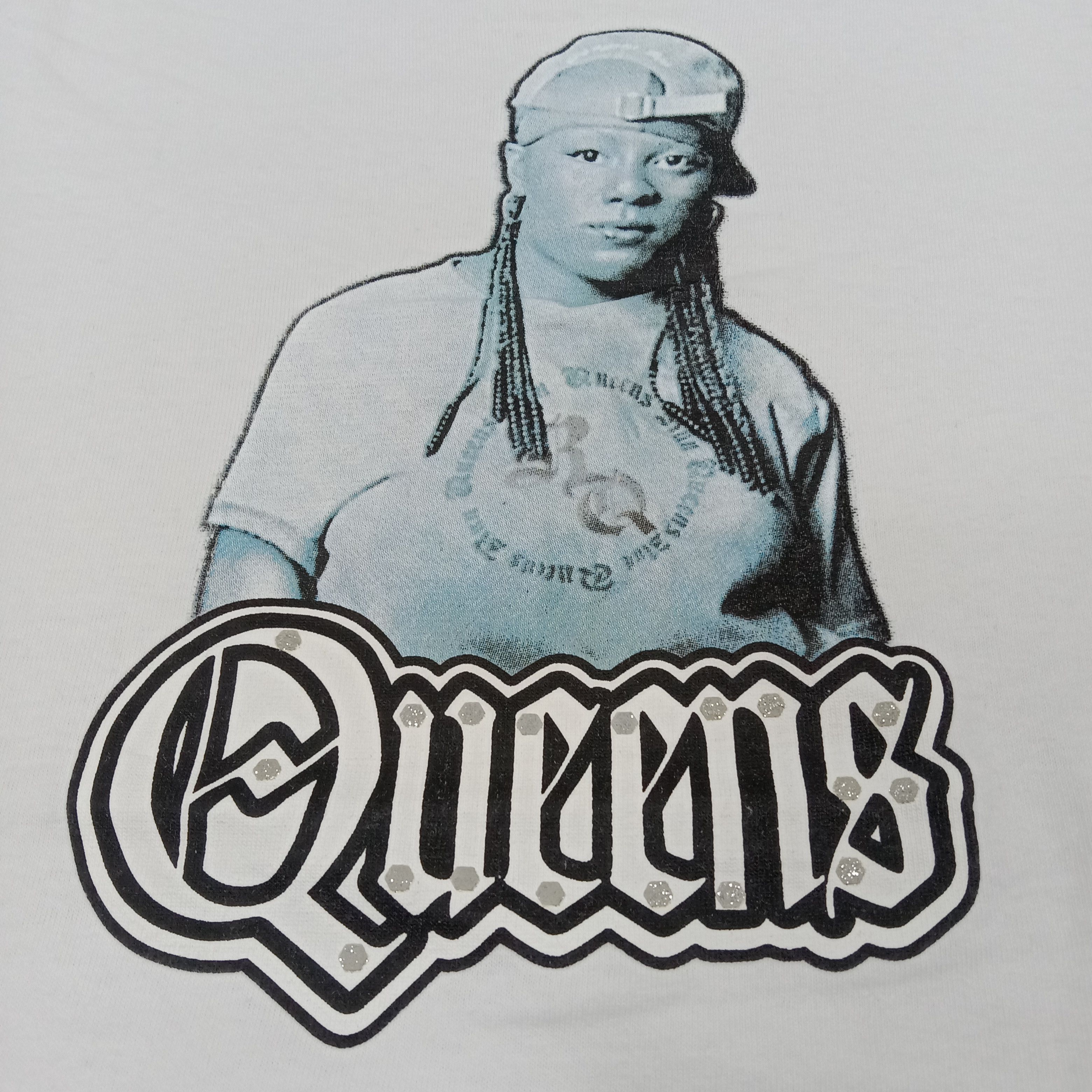 Rap Tees × Vintage Queens American Rappers Hip-hop Style Tshirt Size US L / EU 52-54 / 3 - 2 Thumbnail