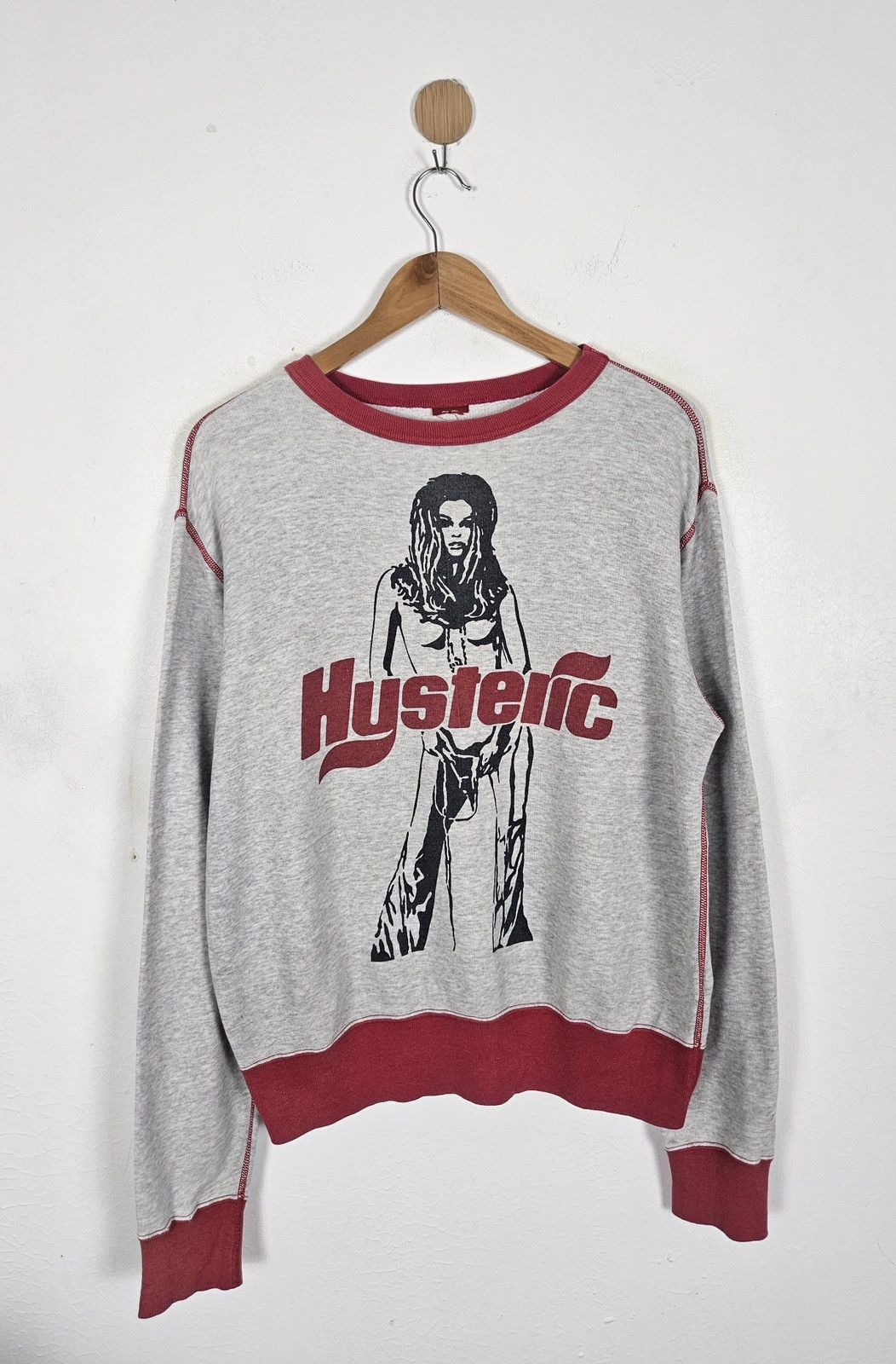 Hysteric Glamour Hysteric Glamour naked Sweatshirt Size US S / EU 44-46 / 1 - 1 Thumbnail