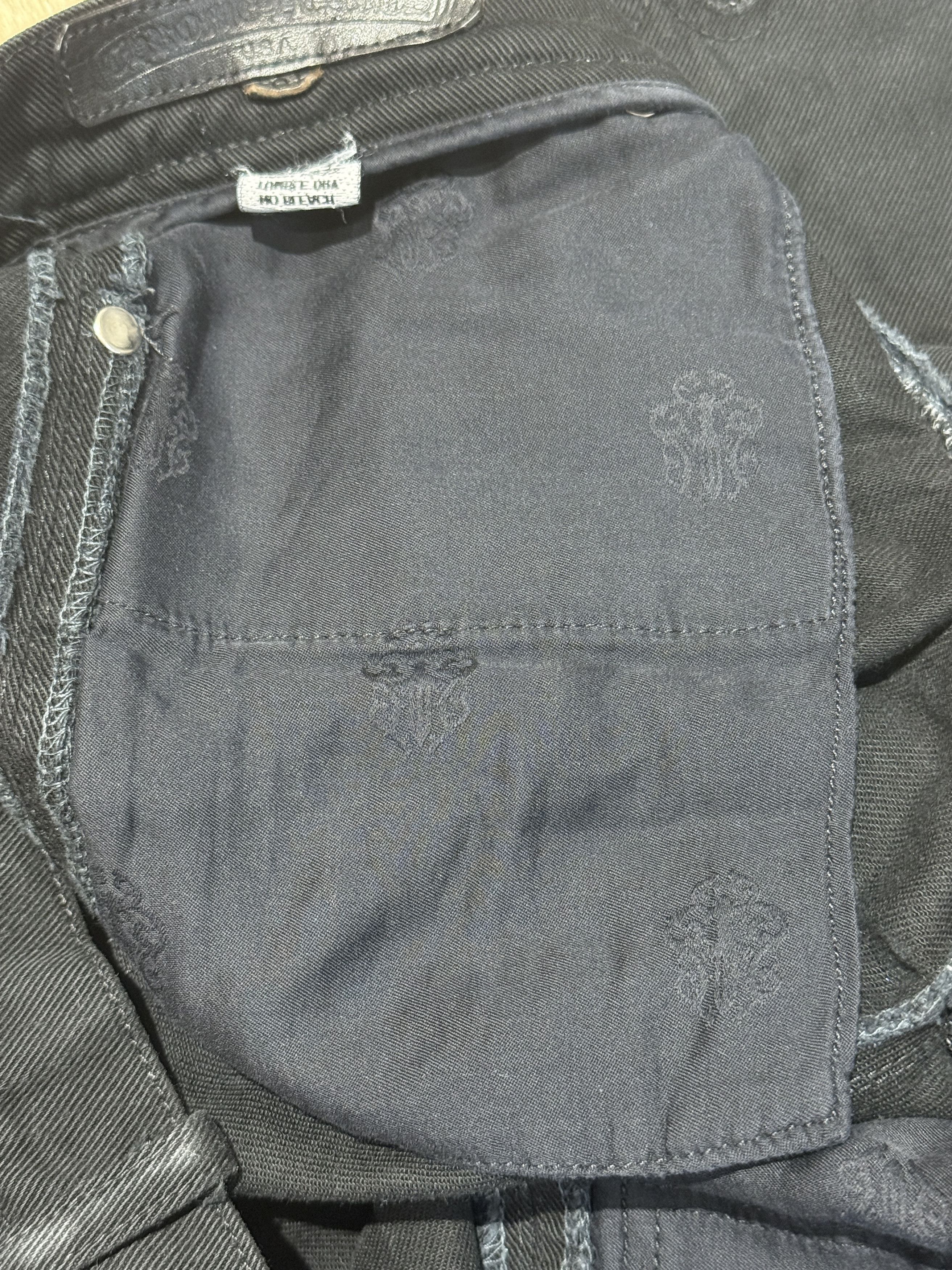 Chrome Hearts Chrome Hearts Fleur Knee Denim Size US 30 / EU 46 - 9 Thumbnail