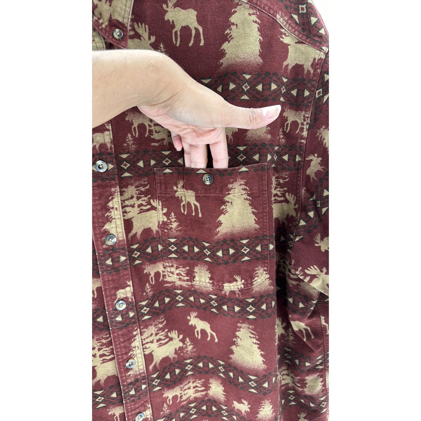 Cabelas CABELA'S Vintage Deerskin Soft Chamois button down sz 2XLT Size US XXL / EU 58 / 5 - 5 Thumbnail