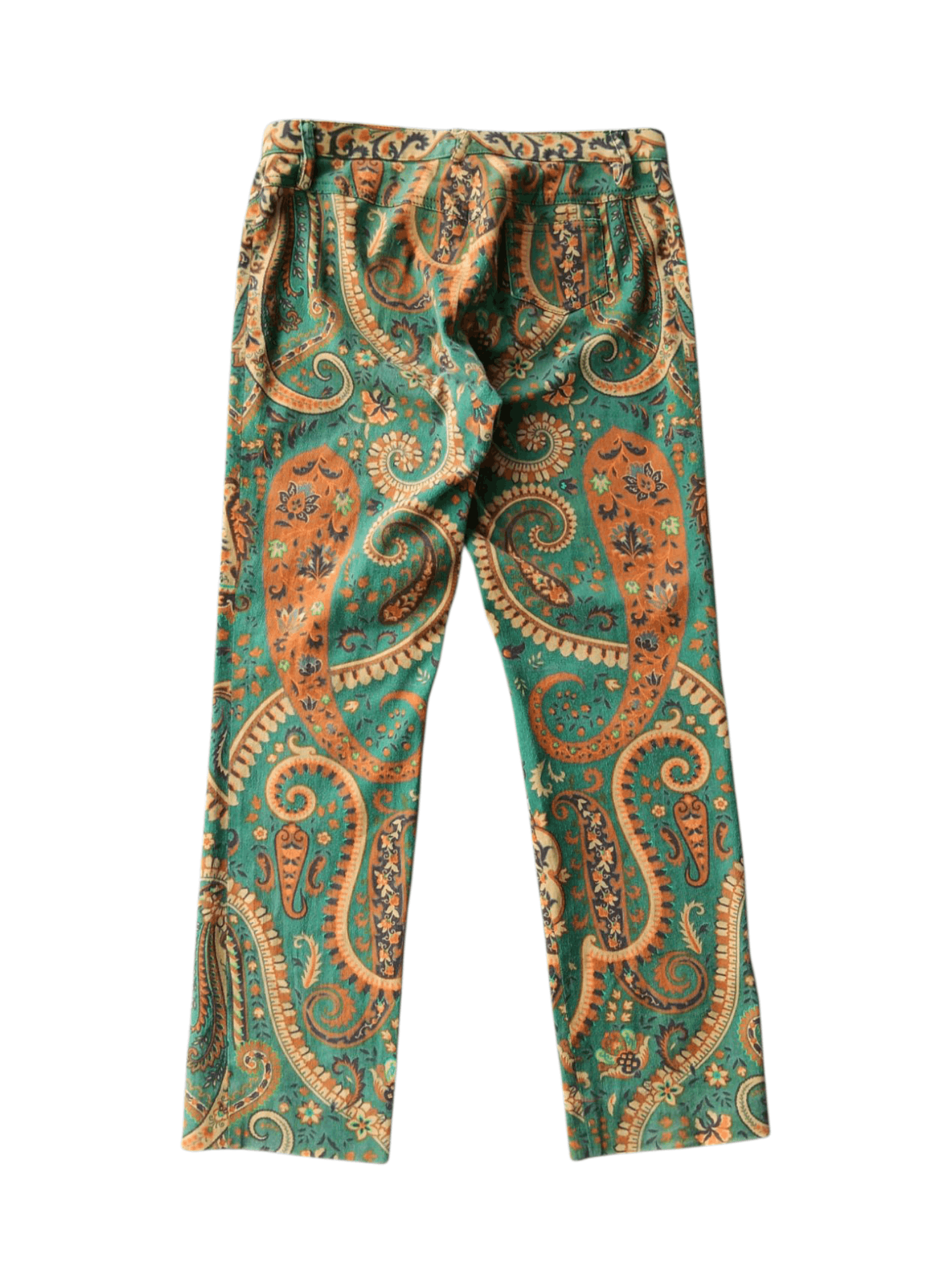Dolce & Gabbana Dolce & gabbana paisley printed women pants Size 29" - 8 Thumbnail