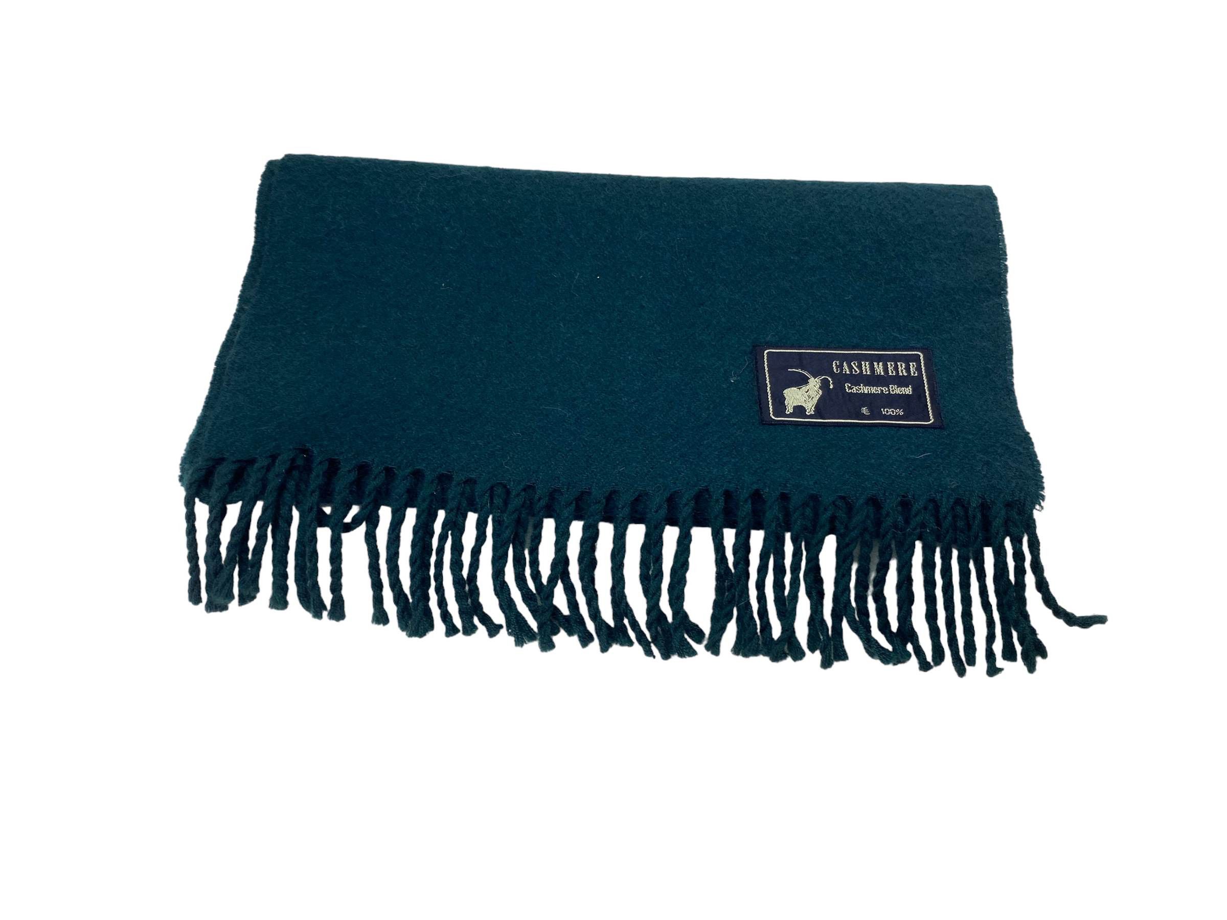 Vintage Vintage Pure Cashmere Scarf - Soft Luxe Winter Accessory Size ONE SIZE - 7 Thumbnail