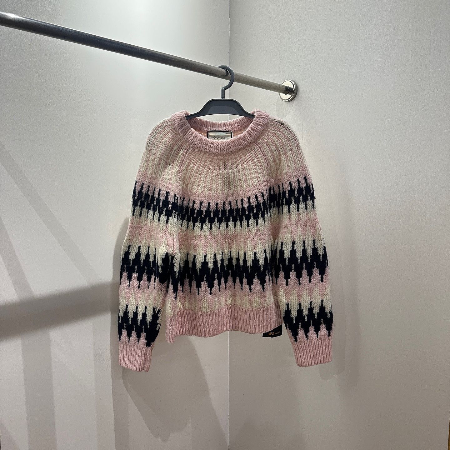 Gucci Gucci Jacquard Wool Sweater Size S Size US S / EU 44-46 / 1 - 1 Thumbnail
