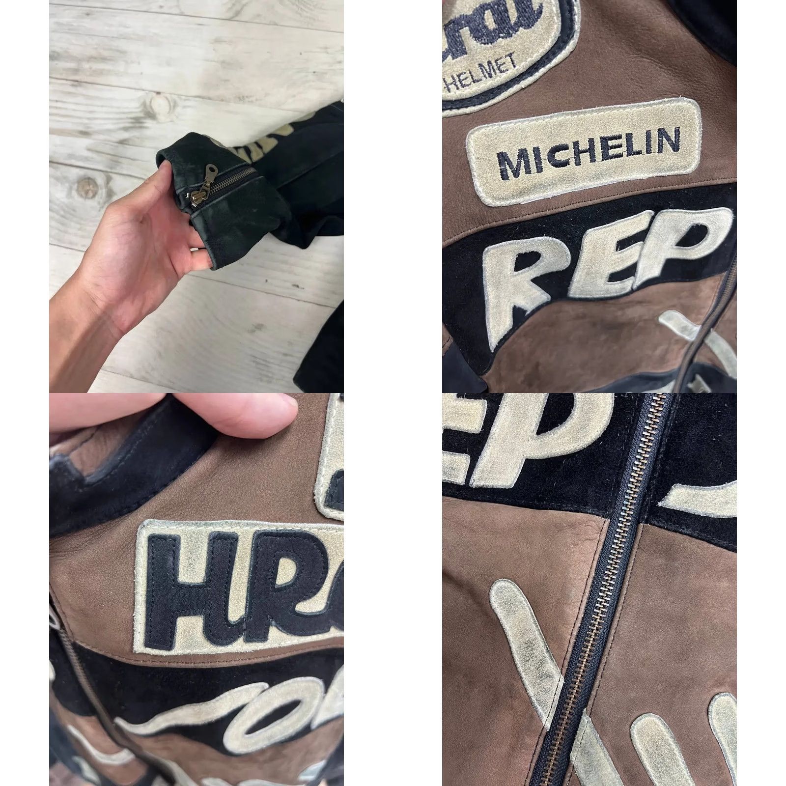 Honda VINTAGE HONDA Repsol Racing Jacket Brown S 90s Men Size US S / EU 44-46 / 1 - 11 Thumbnail