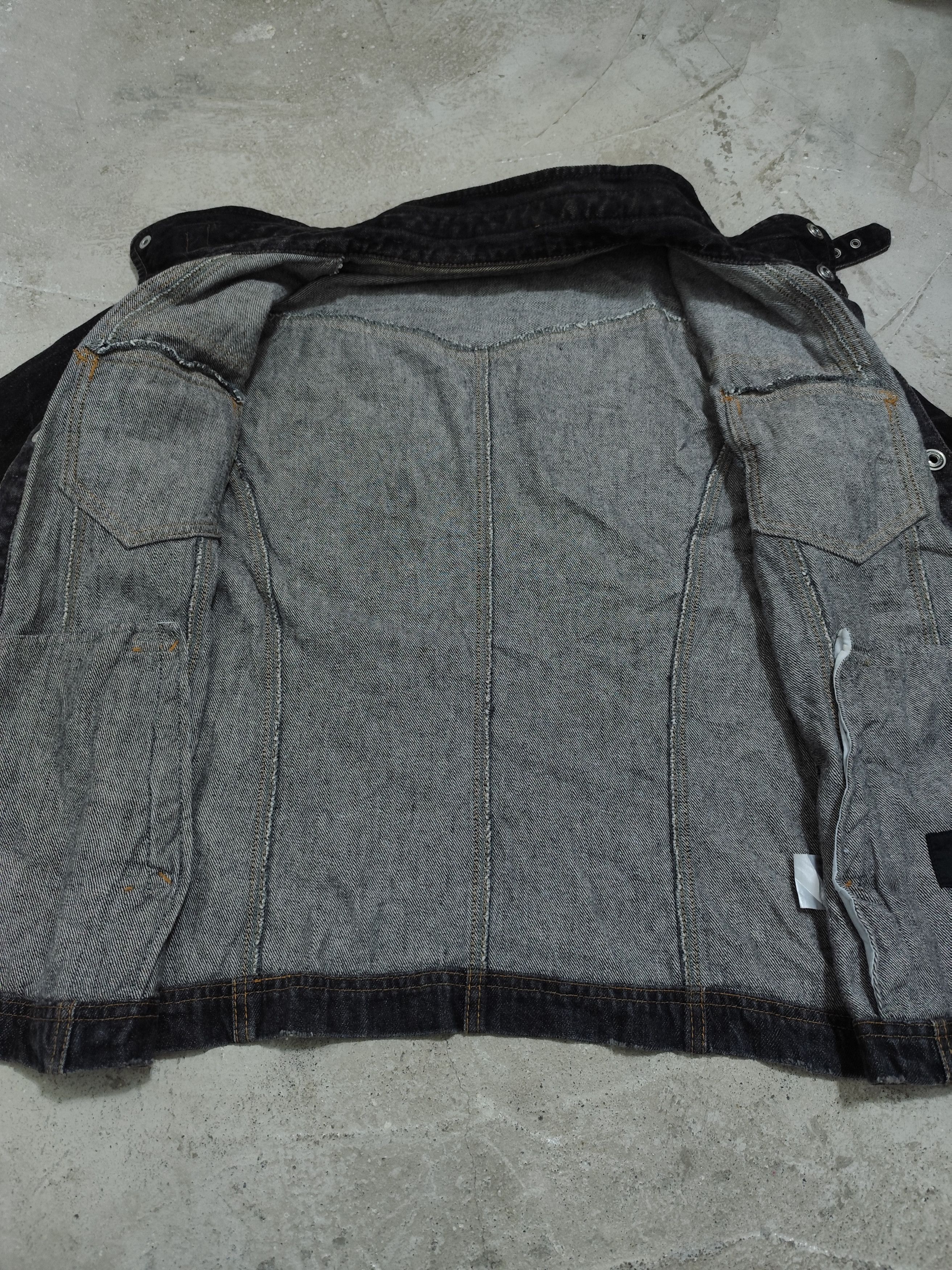 14th Addiction If six was nine style gothic punk ASM denim jacket Size US M / EU 48-50 / 2 - 9 Thumbnail