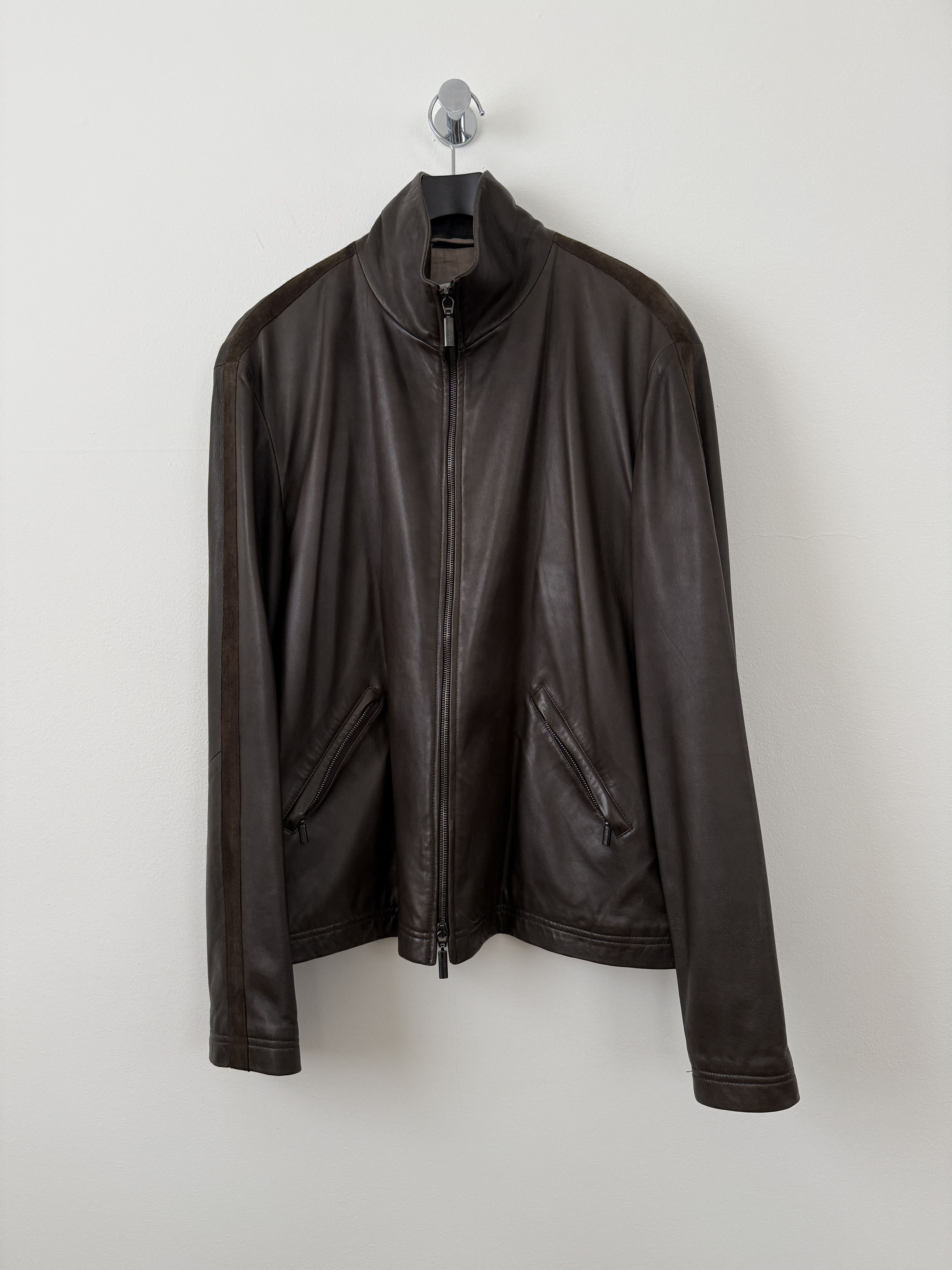 Armani × Armani Collezioni × Giorgio Armani Armani 7 Zip Leather
