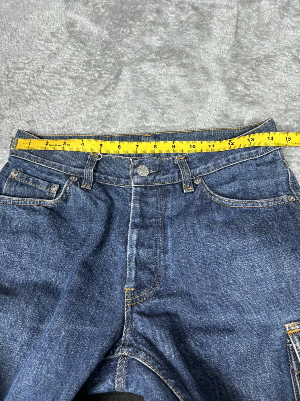 Helmut Lang Vintage 1999 Helmut Lang Cargo Denim. S0373 Size US 29 - 11 Thumbnail