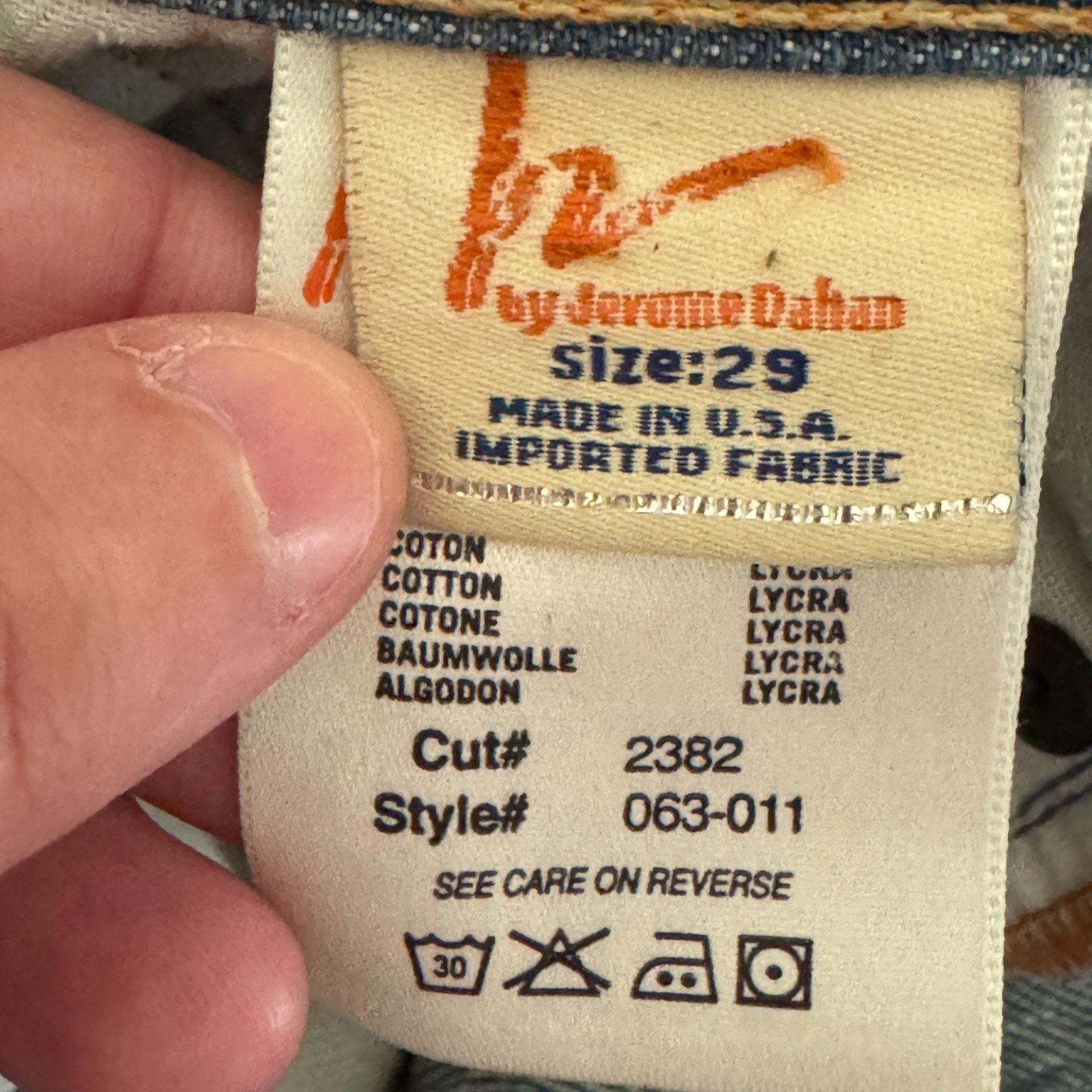 Citizens Of Humanity Citizens of Humanity Kelly Low Waist Cropped Jeans Size 29 Size 25" / US 0 / IT 36 - 16 Thumbnail