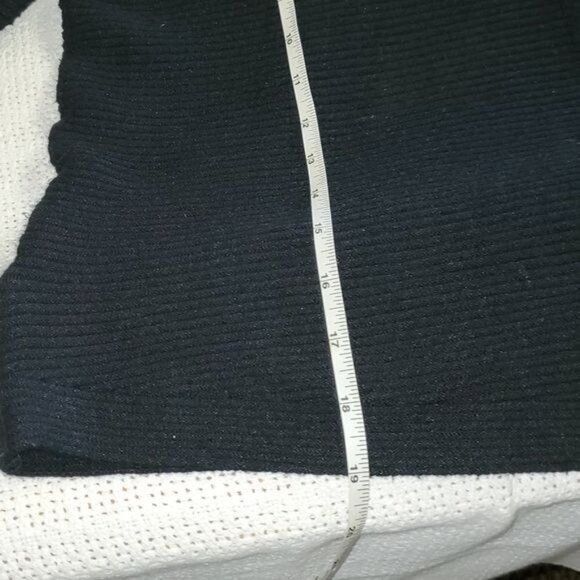 Vintage Cyrus Black Knitted Nylon & Rayon Long Sleeve Sz PM Sweater Size M / US 6-8 / IT 42-44 - 8 Thumbnail