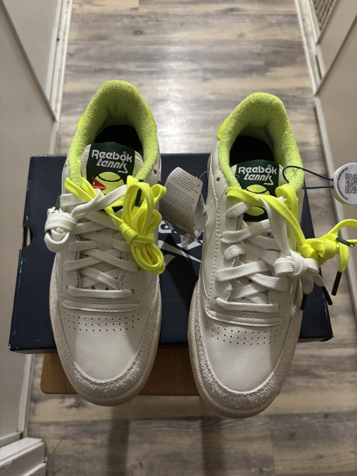 Reebok Club C First Pitch Open Membership Tennis #/500 US Open Size US 7.5 / EU 40-41 - 9 Thumbnail