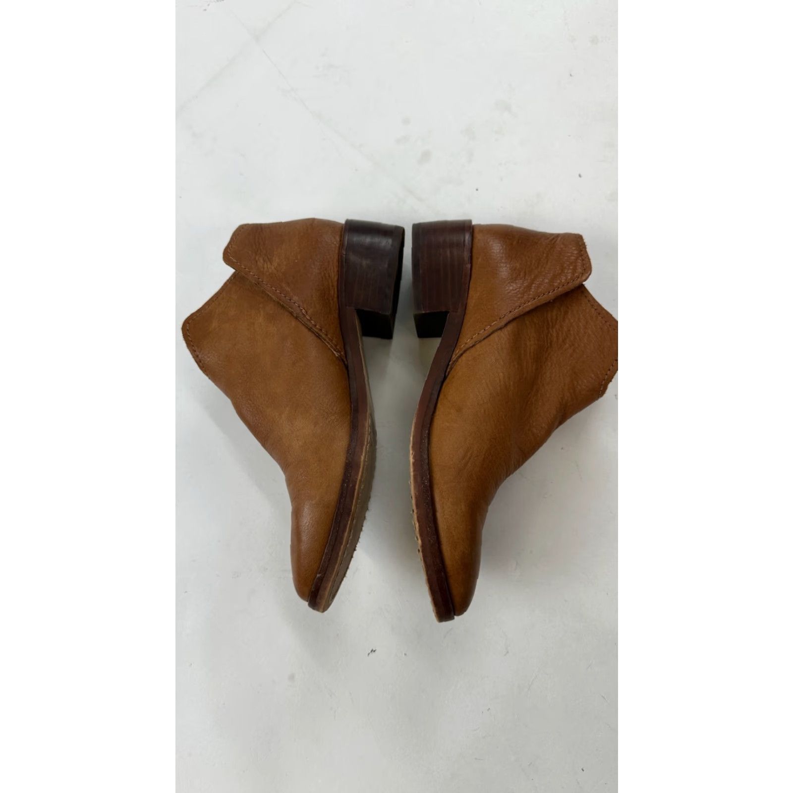 Dolce Vita Dolce Vita Ankle Boots Women’s 8 Brown Leather Almond Toe Block Heel Casual Outdoor Size US 8 / IT 38 - 7 Thumbnail