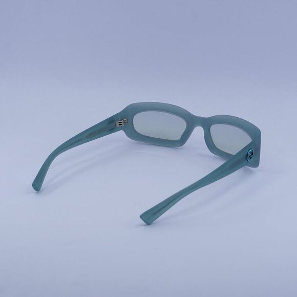Gucci Gucci GG1786S 005 Sunglasses Light Green Rectangle Frame Size ONE SIZE - 10 Thumbnail