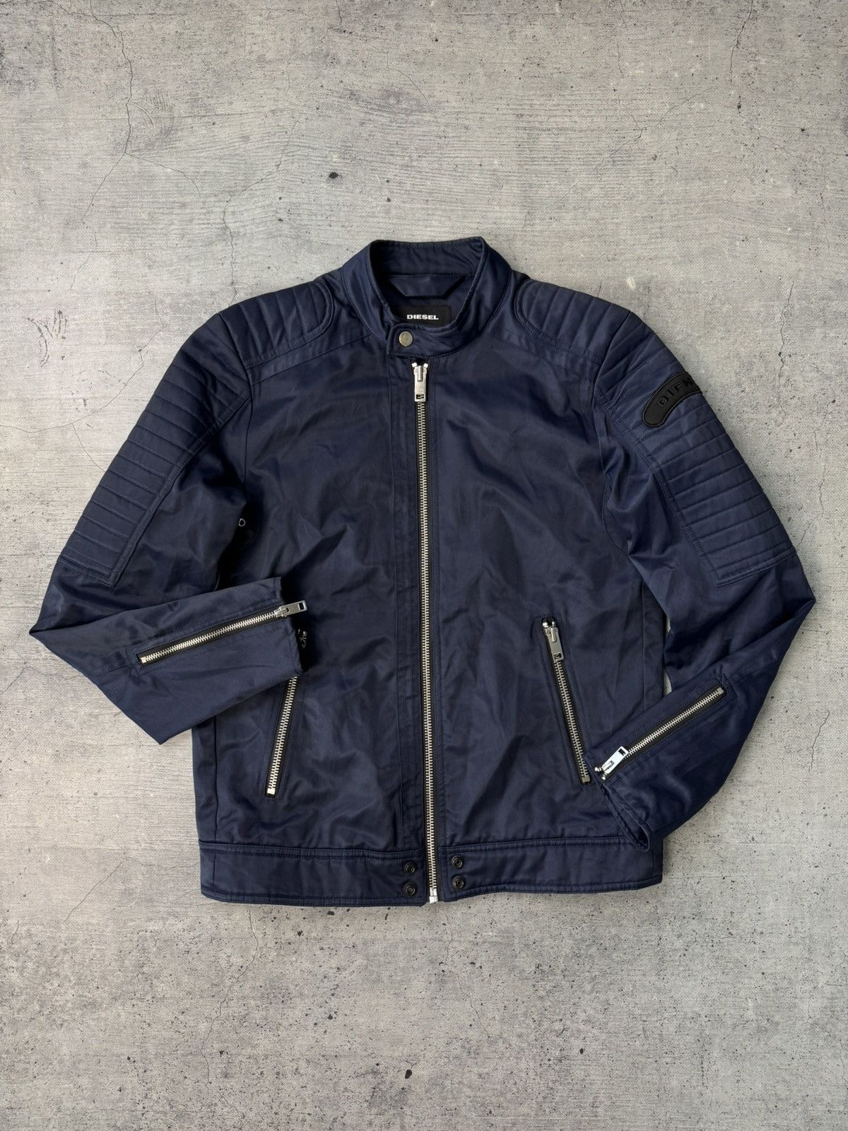 Diesel Vintage Avant Garde Diesel Jacket Moto Y2K Size US M / EU 48-50 / 2 - 1 Thumbnail