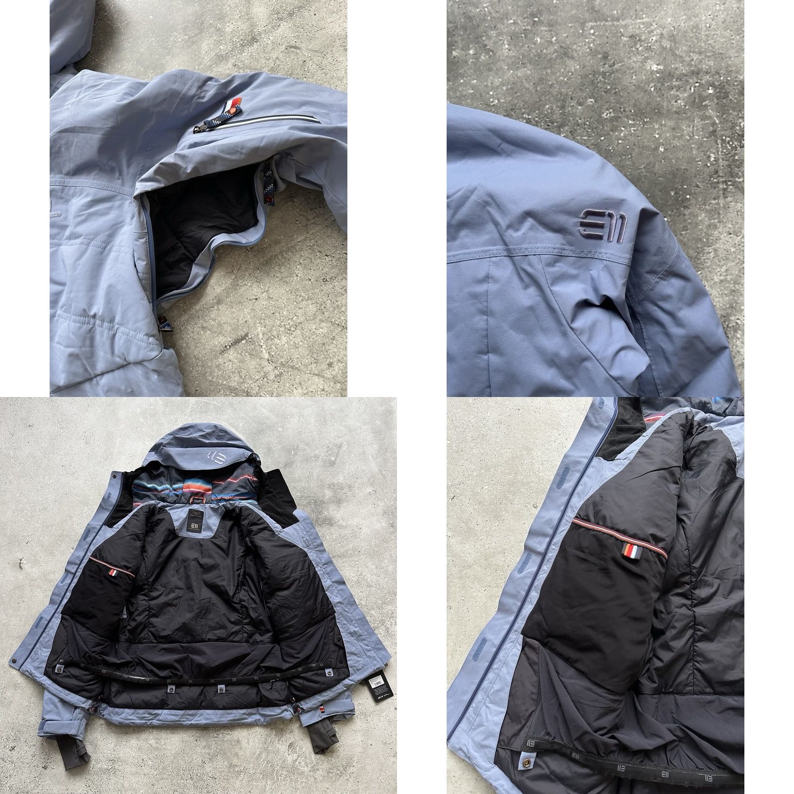 Vintage STATE OF ELEVENATE E11 JACKET GORE-TEX SKI WOMEN'S L STONEWASH WATERPROOF Puffer Jacket Size L / US 10 / IT 46 - 8 Thumbnail