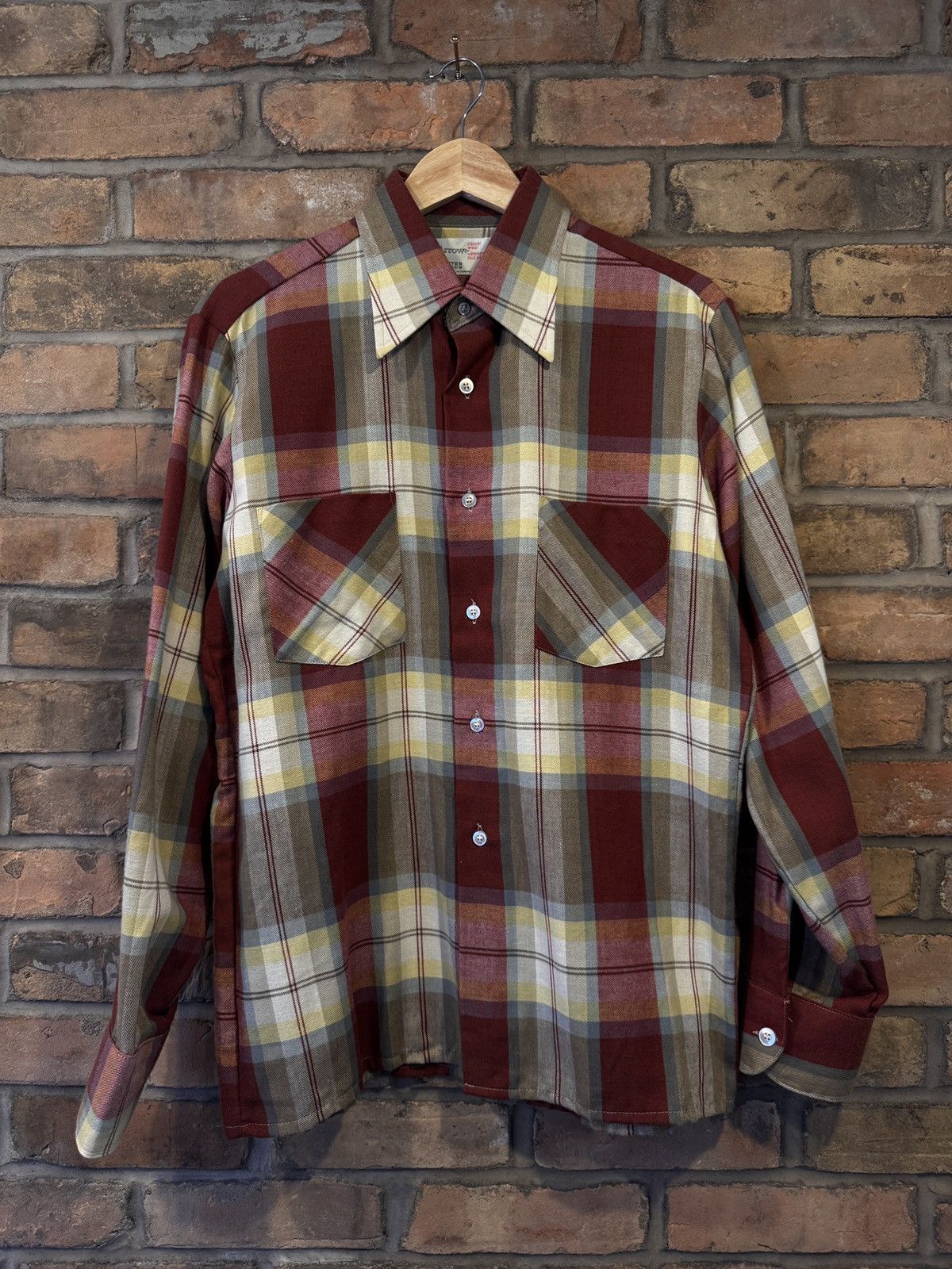 Arrow 80s Arrow Plaid Flannel Size US L / EU 52-54 / 3 - 1 Thumbnail
